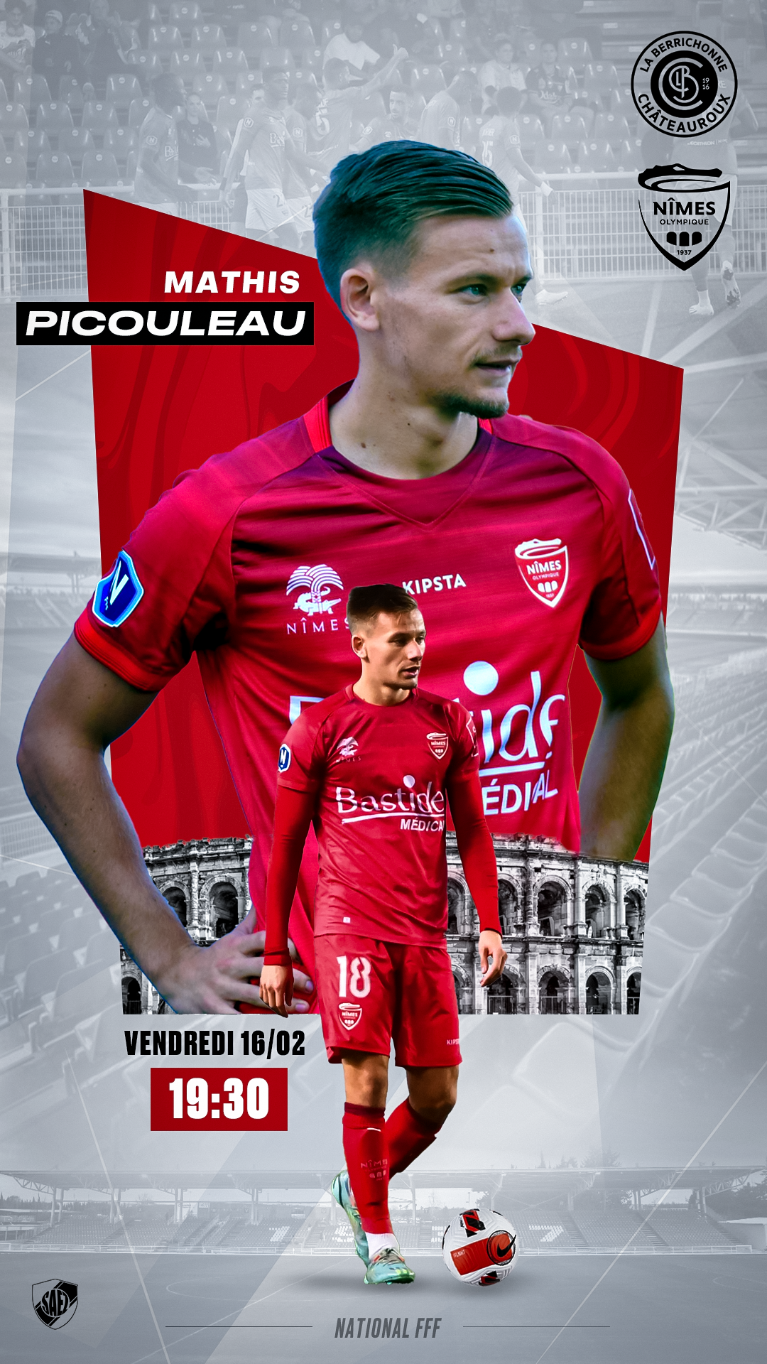 Châteauroux VS Nîmes Olympique