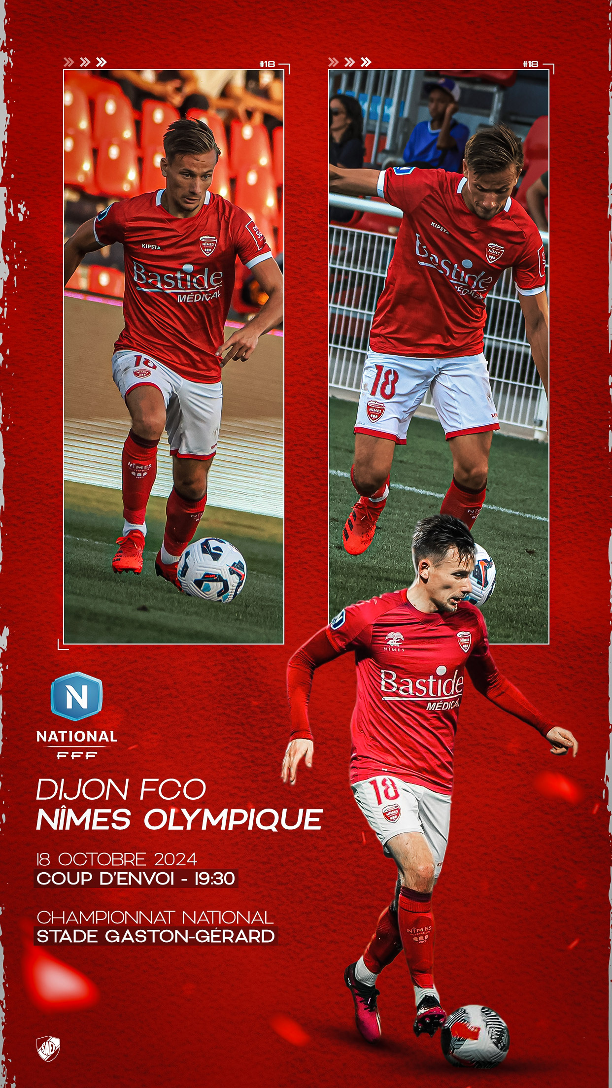 Dijon FCO VS Nîmes Olympique