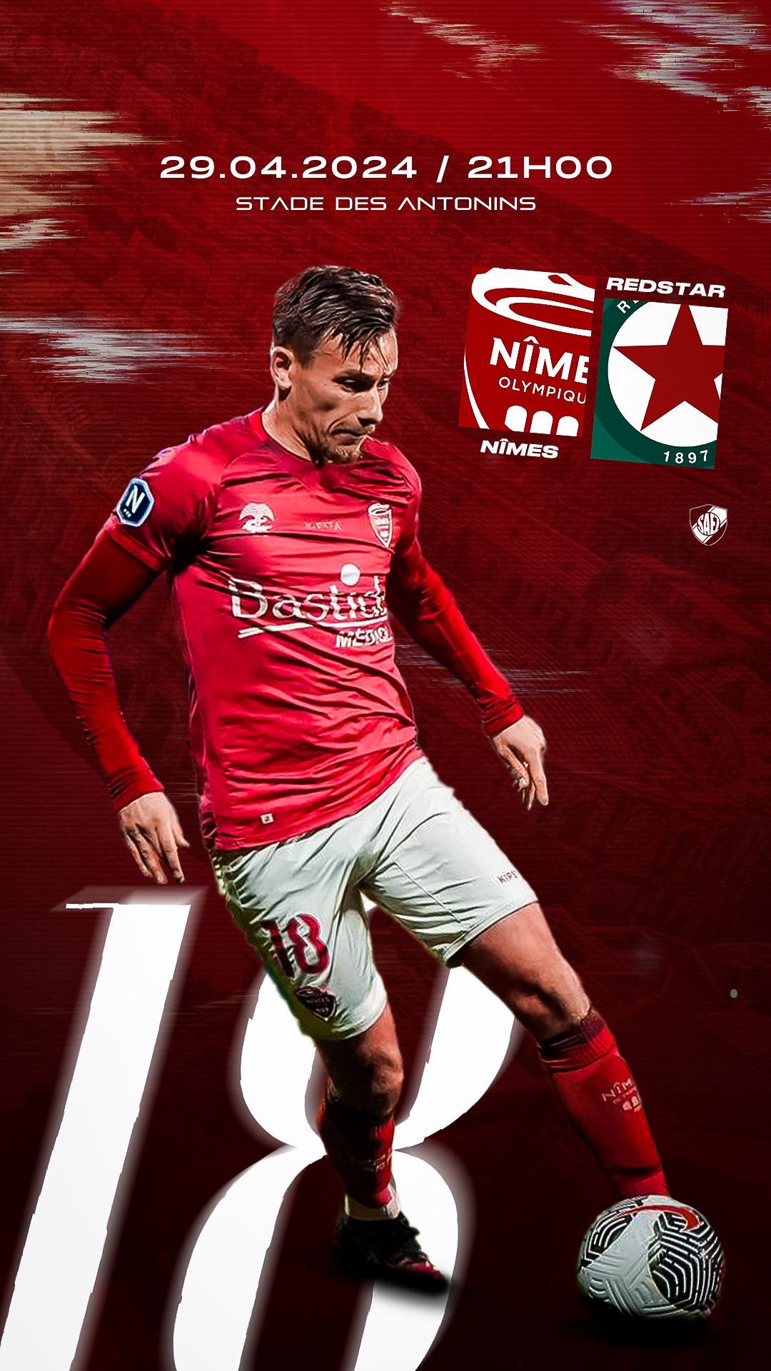 Nîmes Olympique VS Red Star