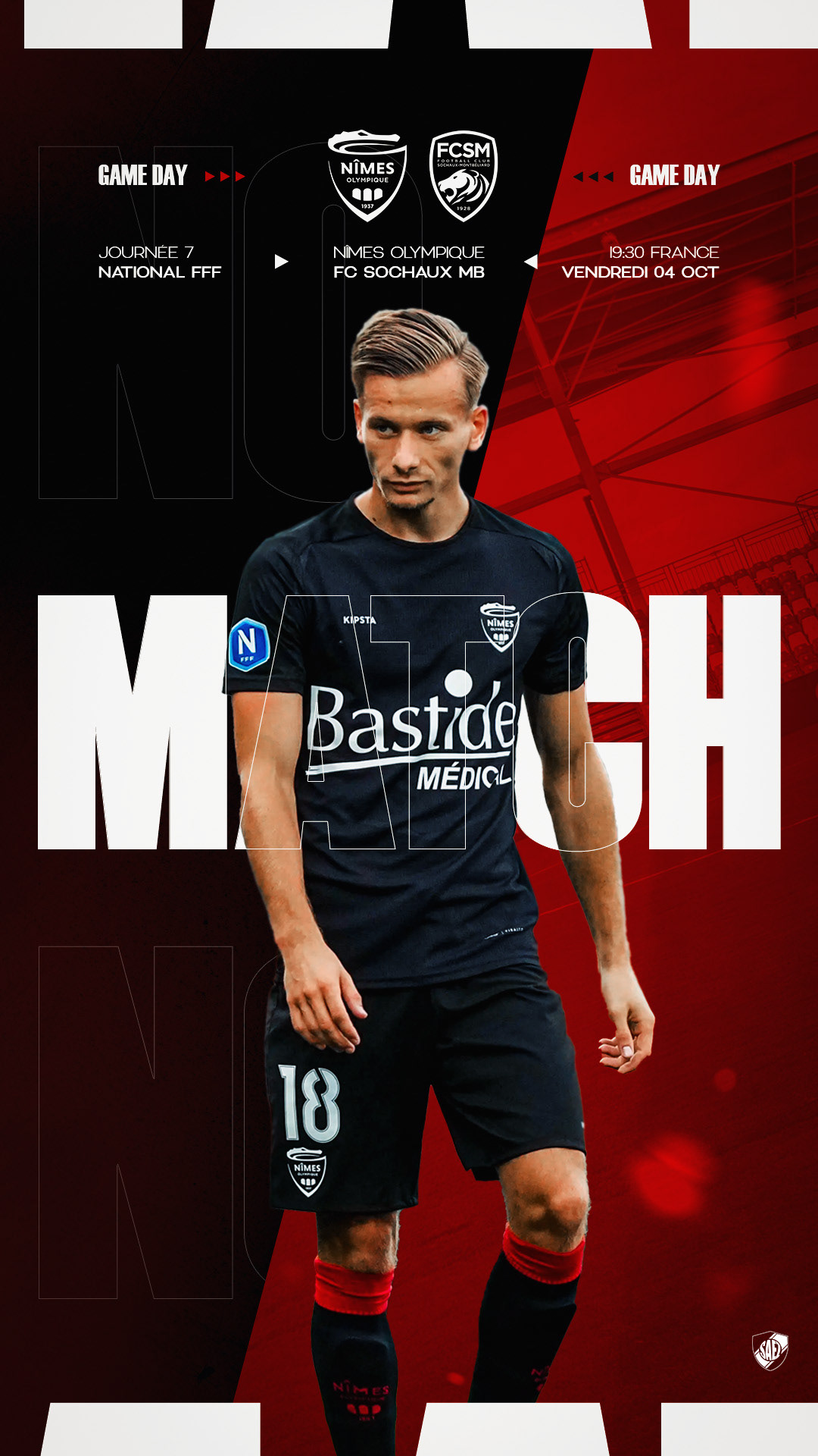 Nîmes Olympique VS FC Sochaux Montbéliard