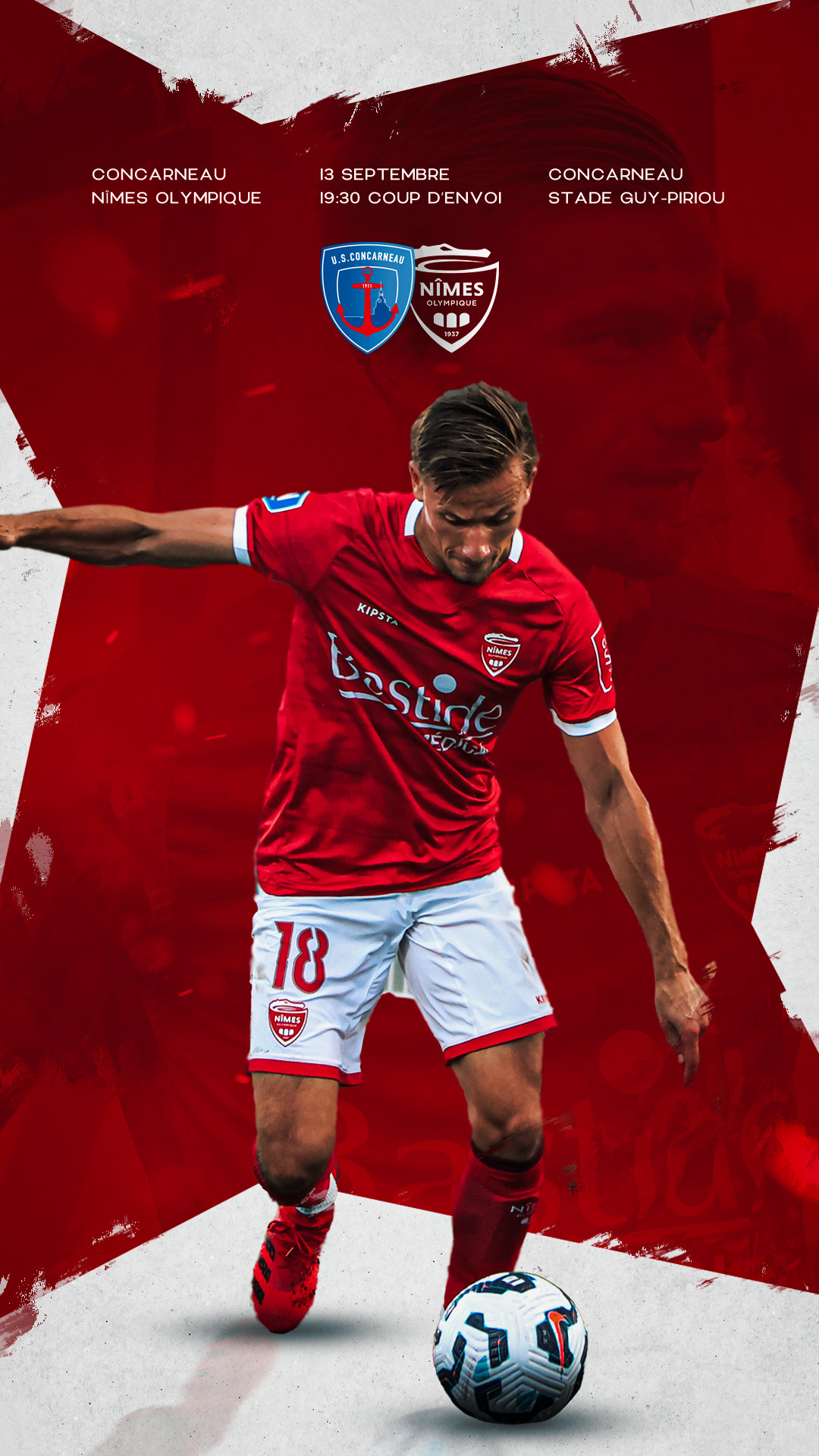 US Concarneau VS Nîmes Olympique