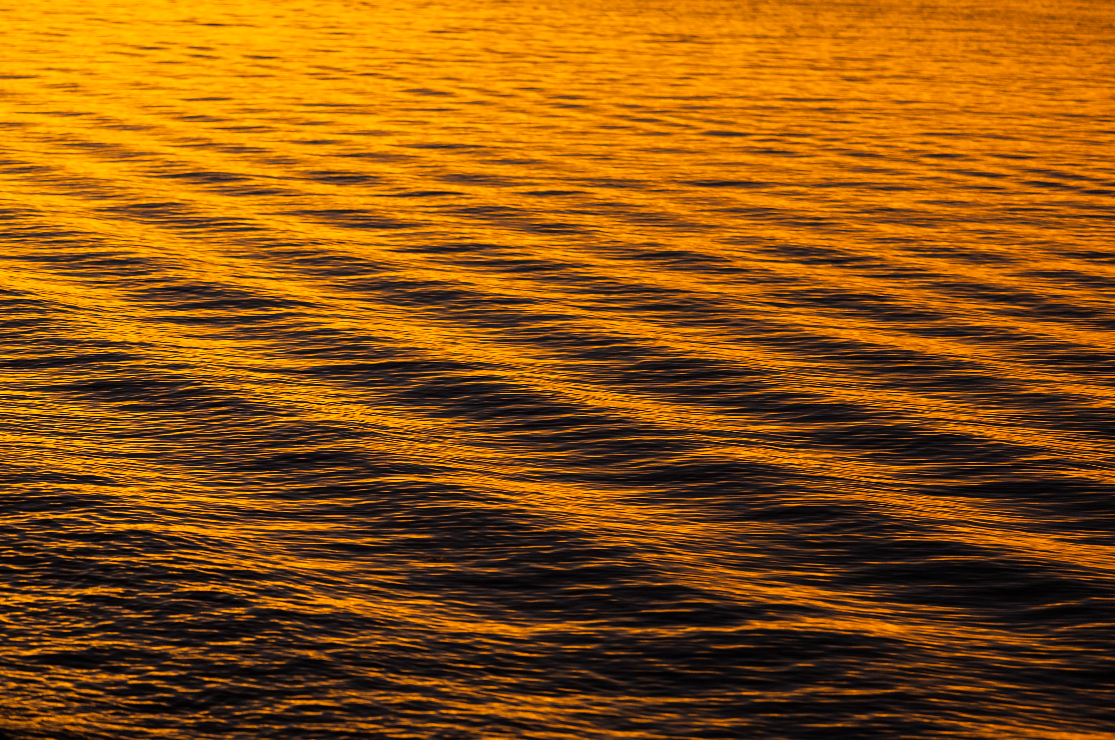 Atardecer sobre el Río Paraná