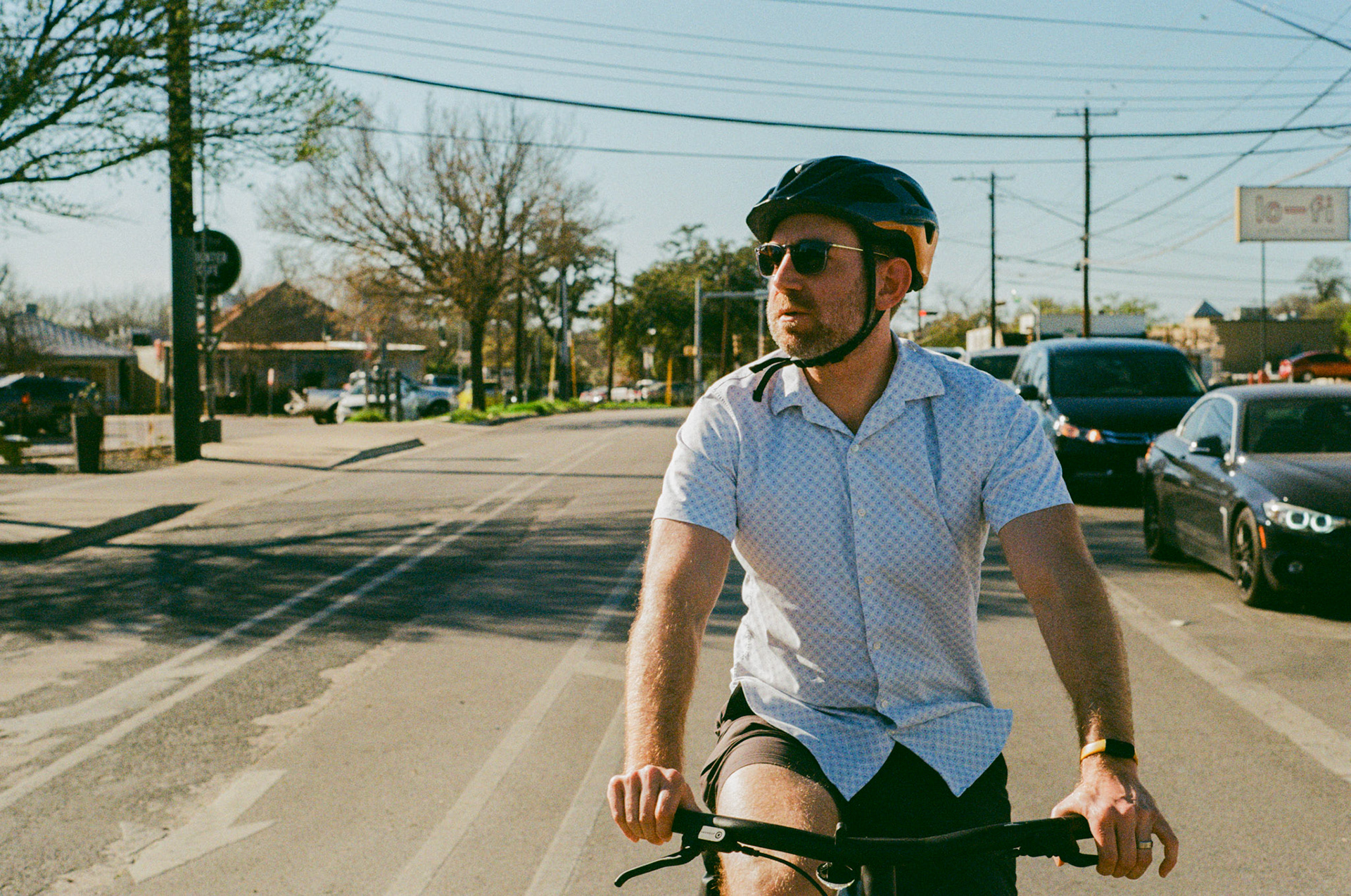 Biker - 35mm Film