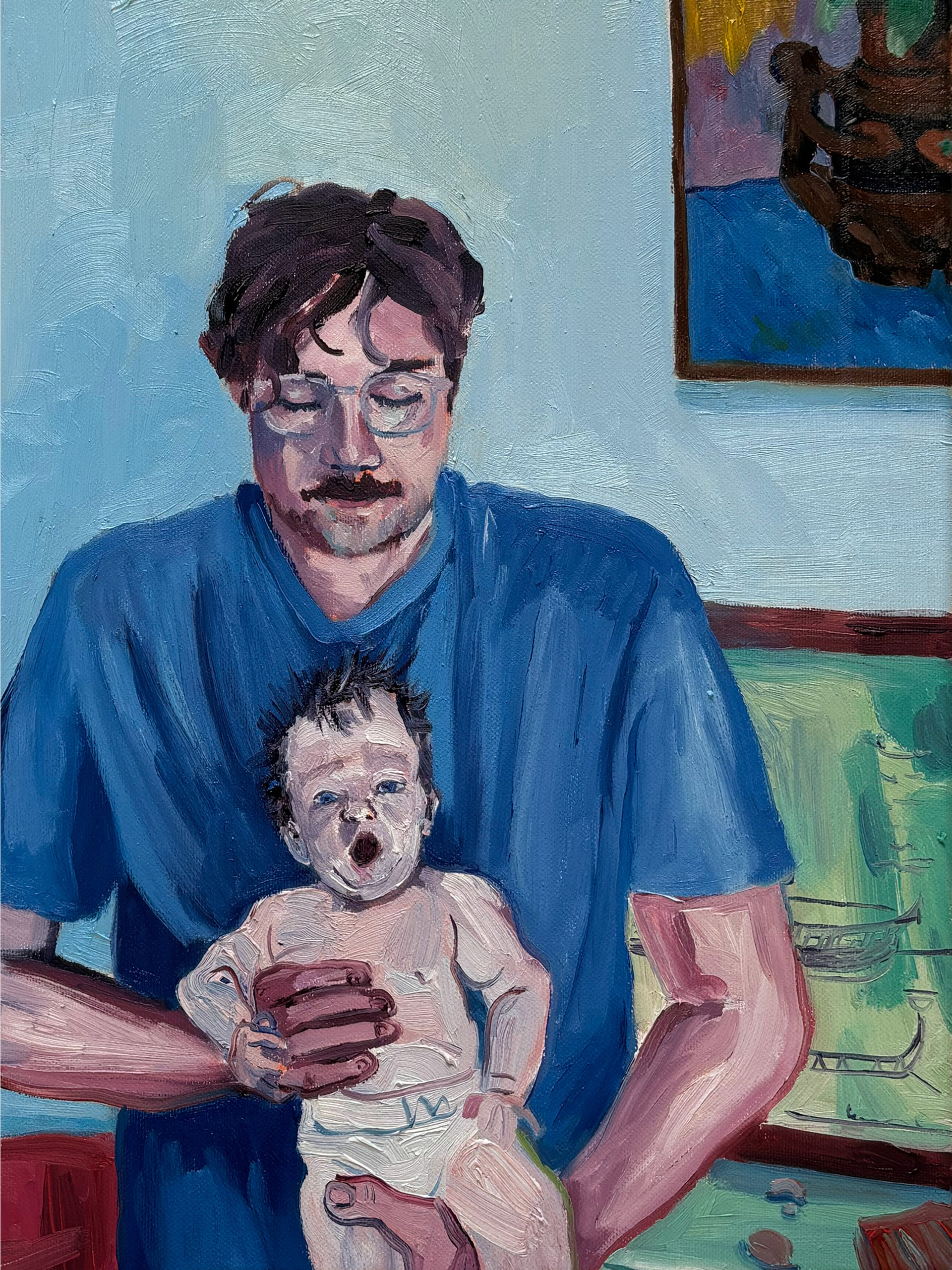 Alba, oil on canvas, 30 x 40 cm