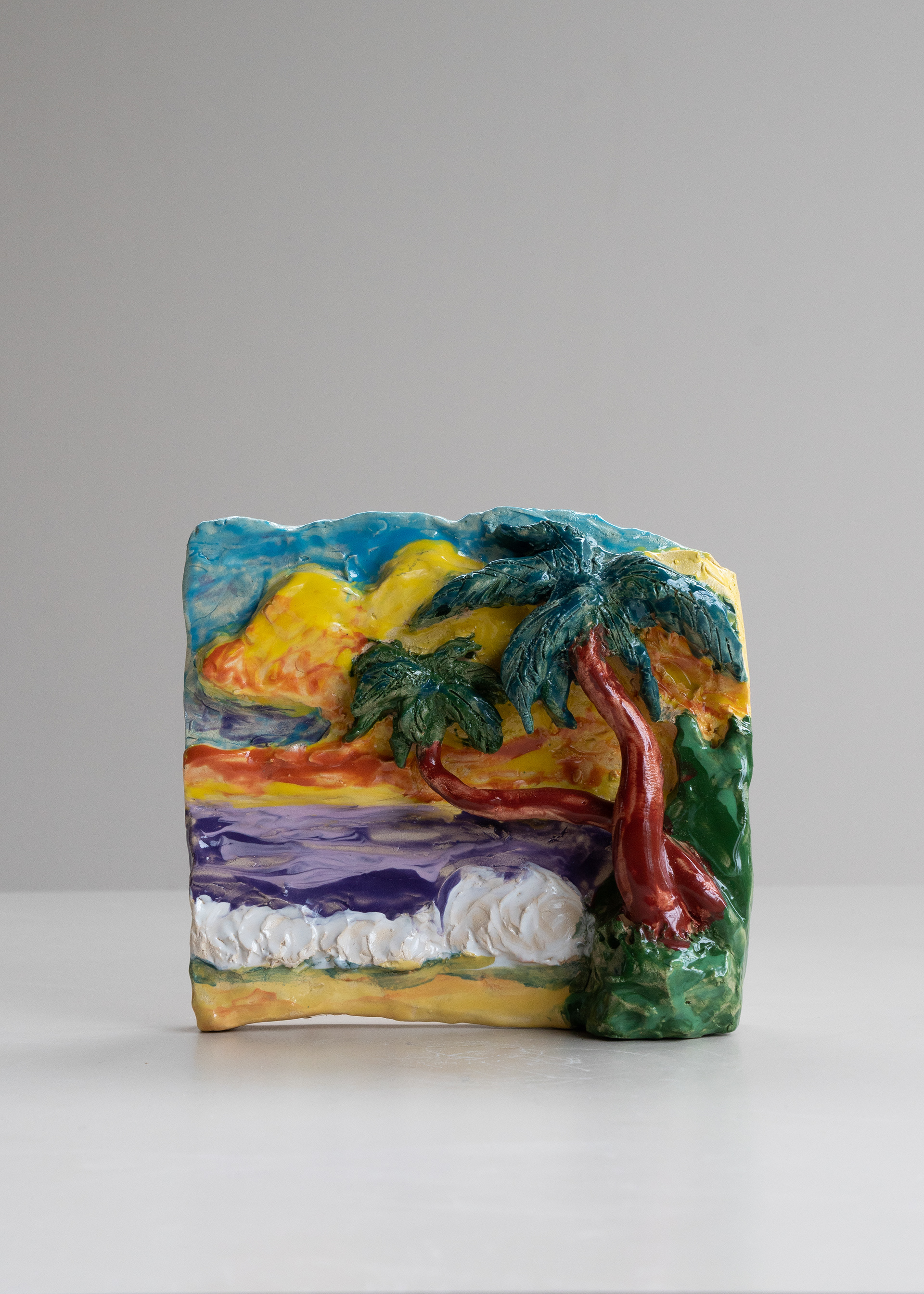 Die Südsee, glazed ceramic, 2023