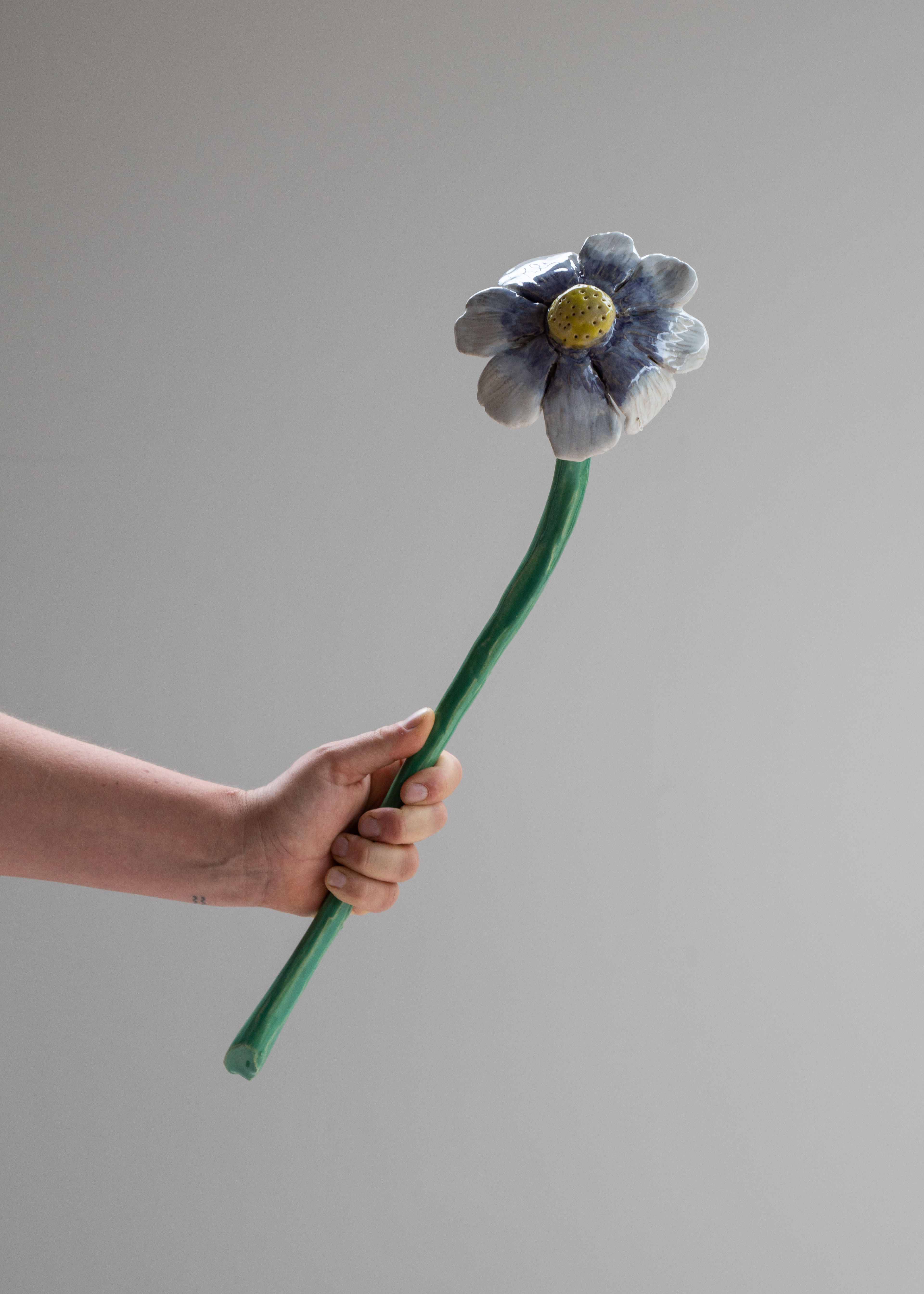 Eternity Flower, glazed ceramic, 2023