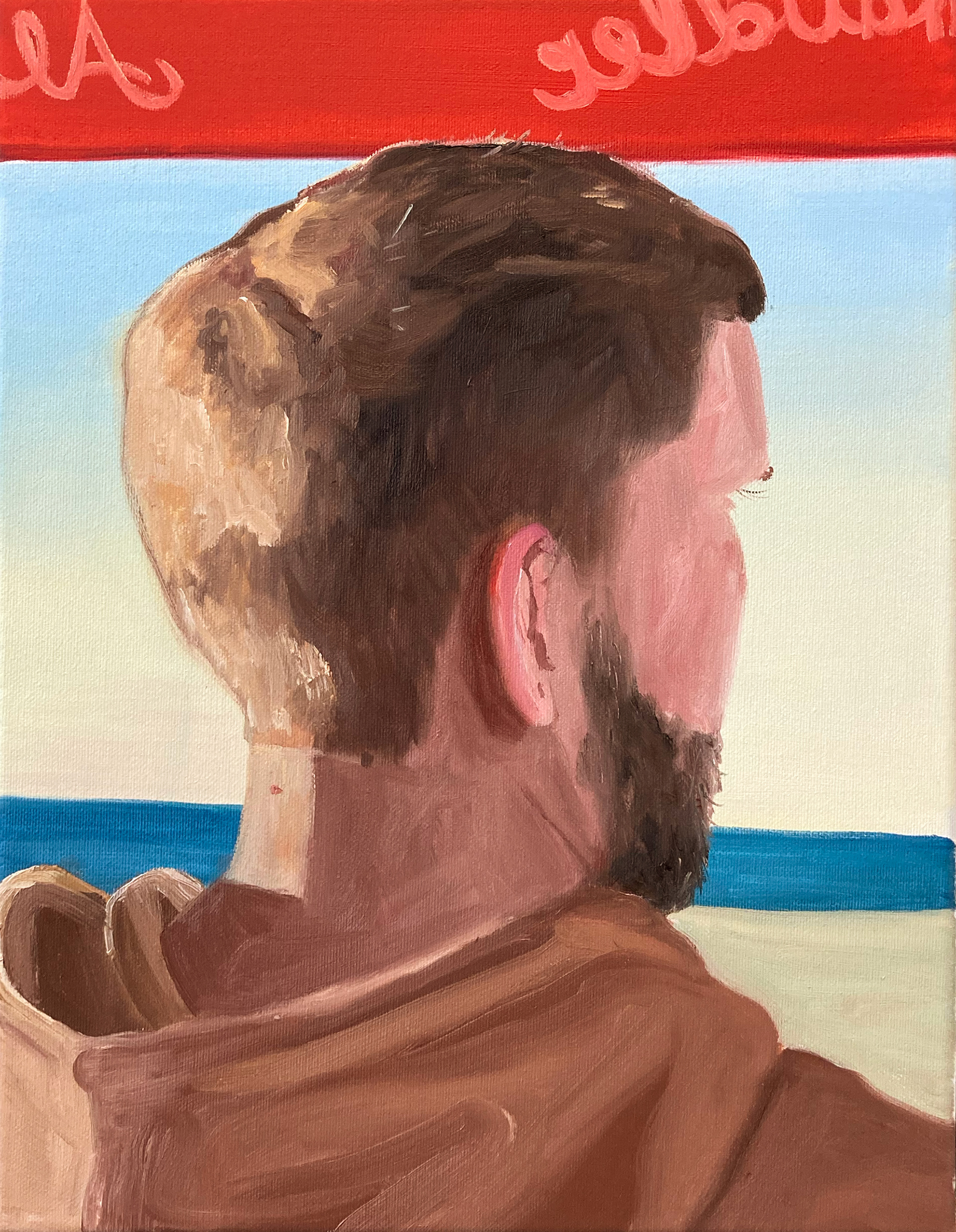 Almdudler, oil on canvas, 30 x 40 cm, 2022