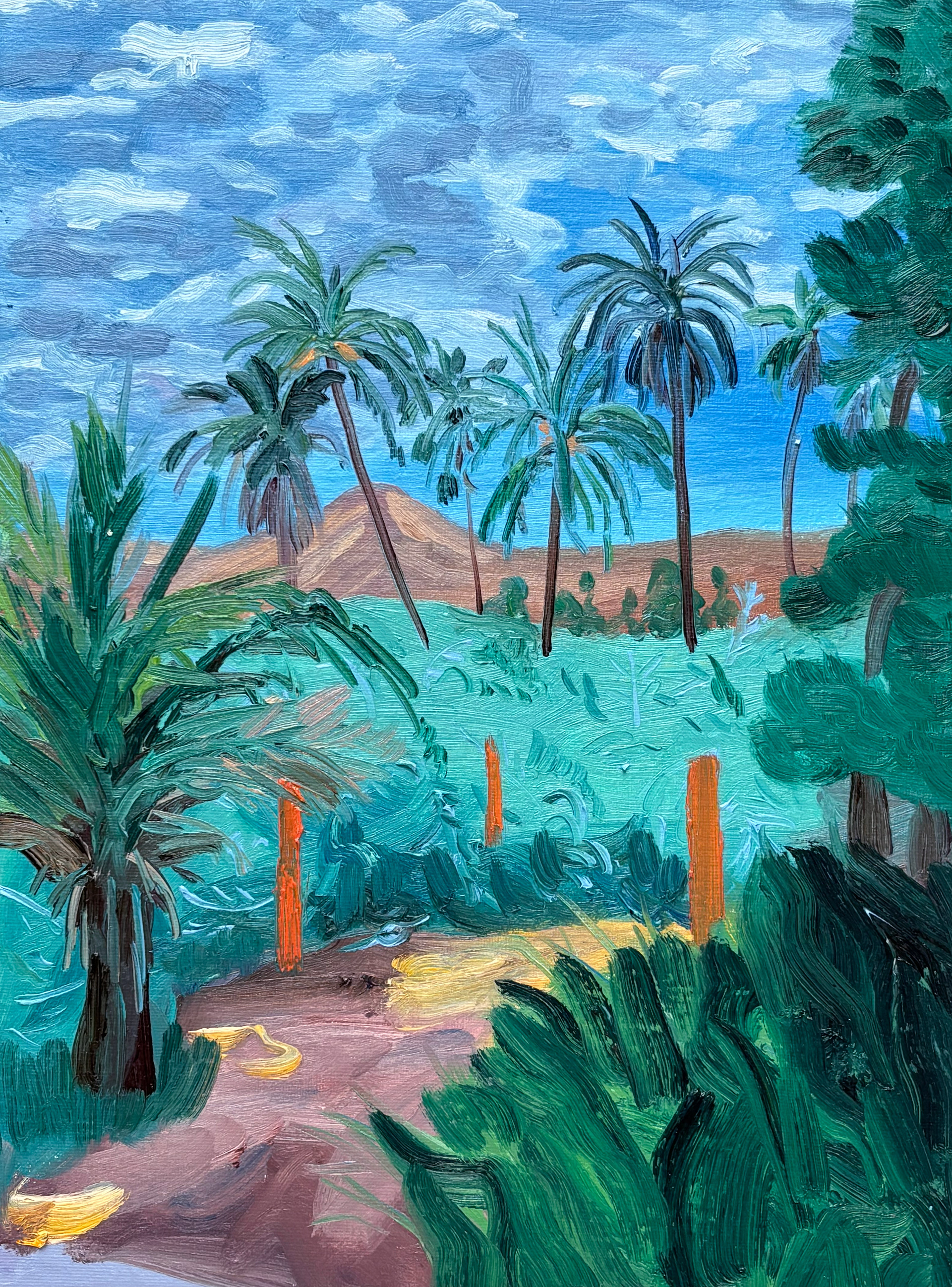 Mexico 2, oil on canvas, 30 x 40 cm