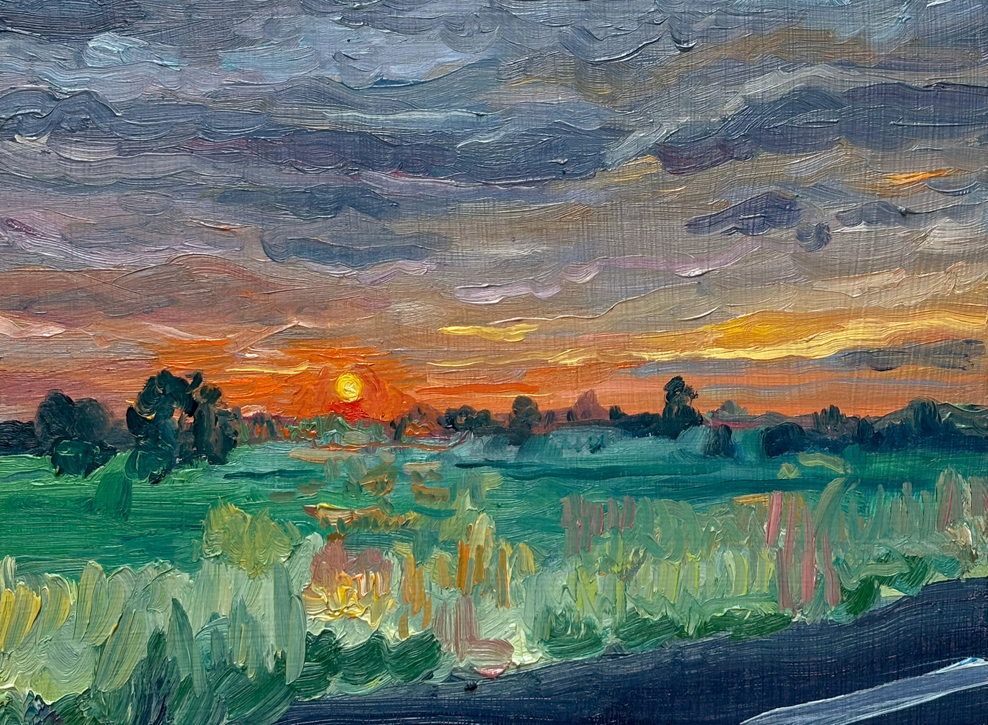 On the Road Again, 23 x 17 cm