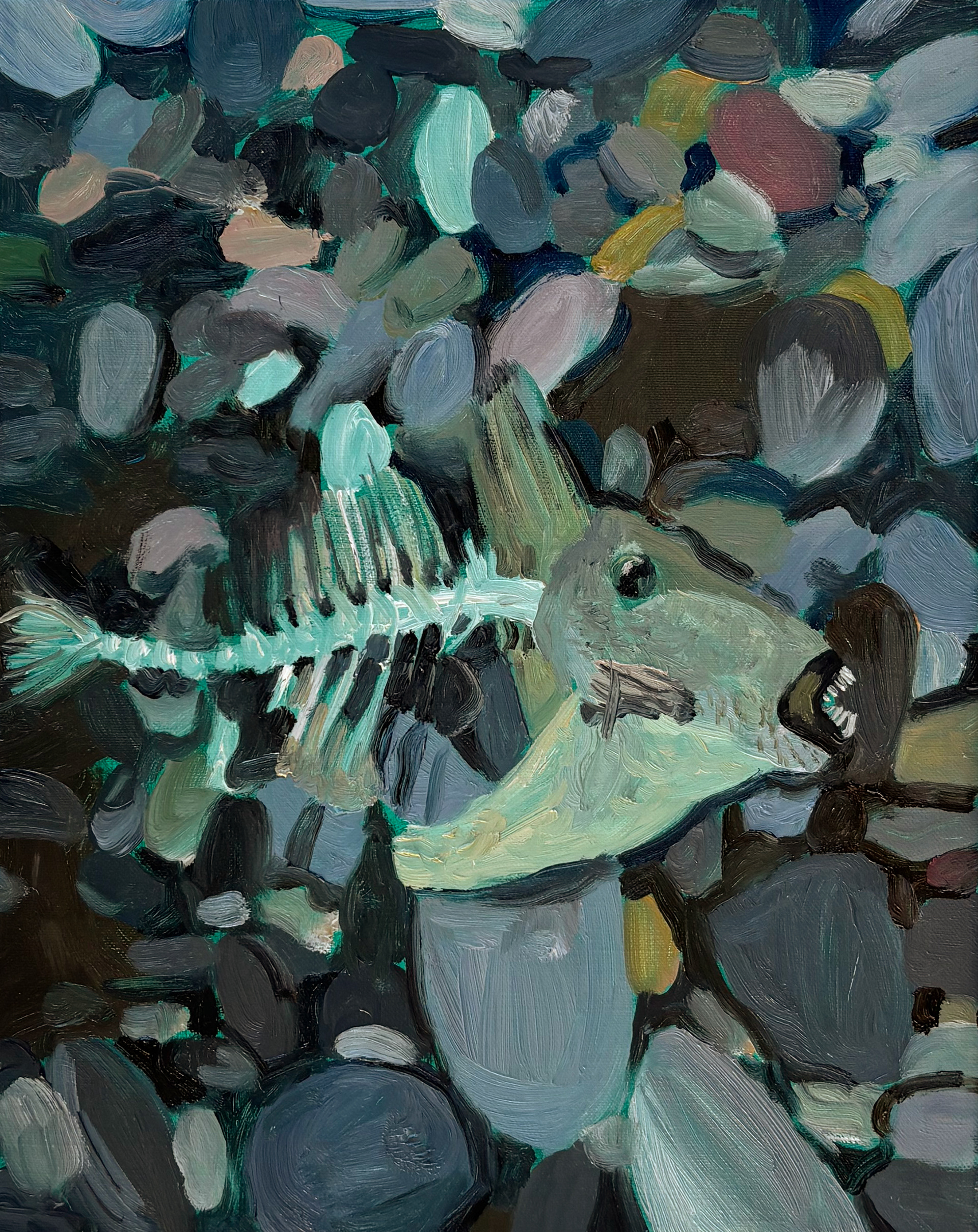 Time Flies, oil on canvas, 24 x 30 cm