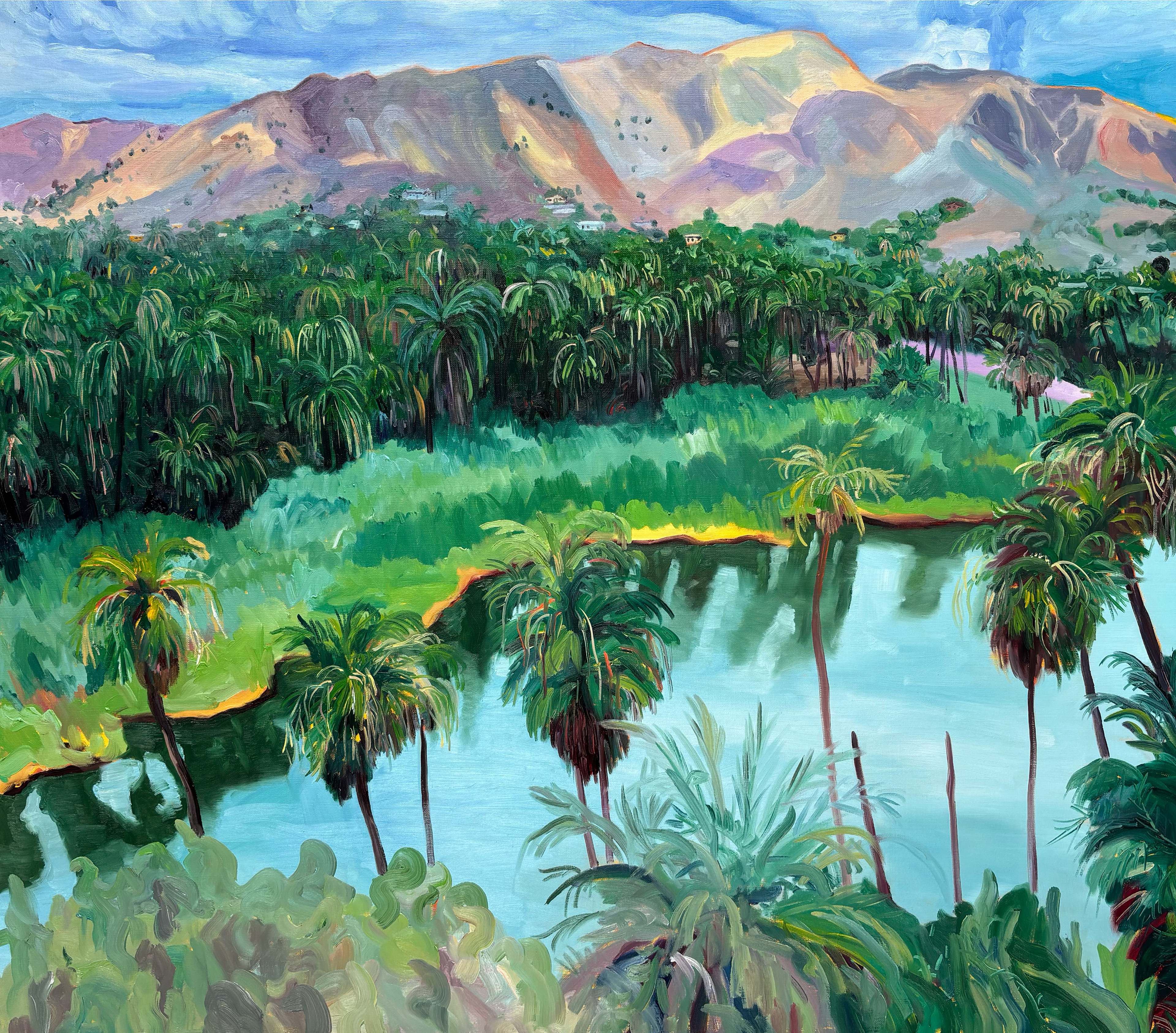 Mulege, oil on canvas, 100 x 110 cm