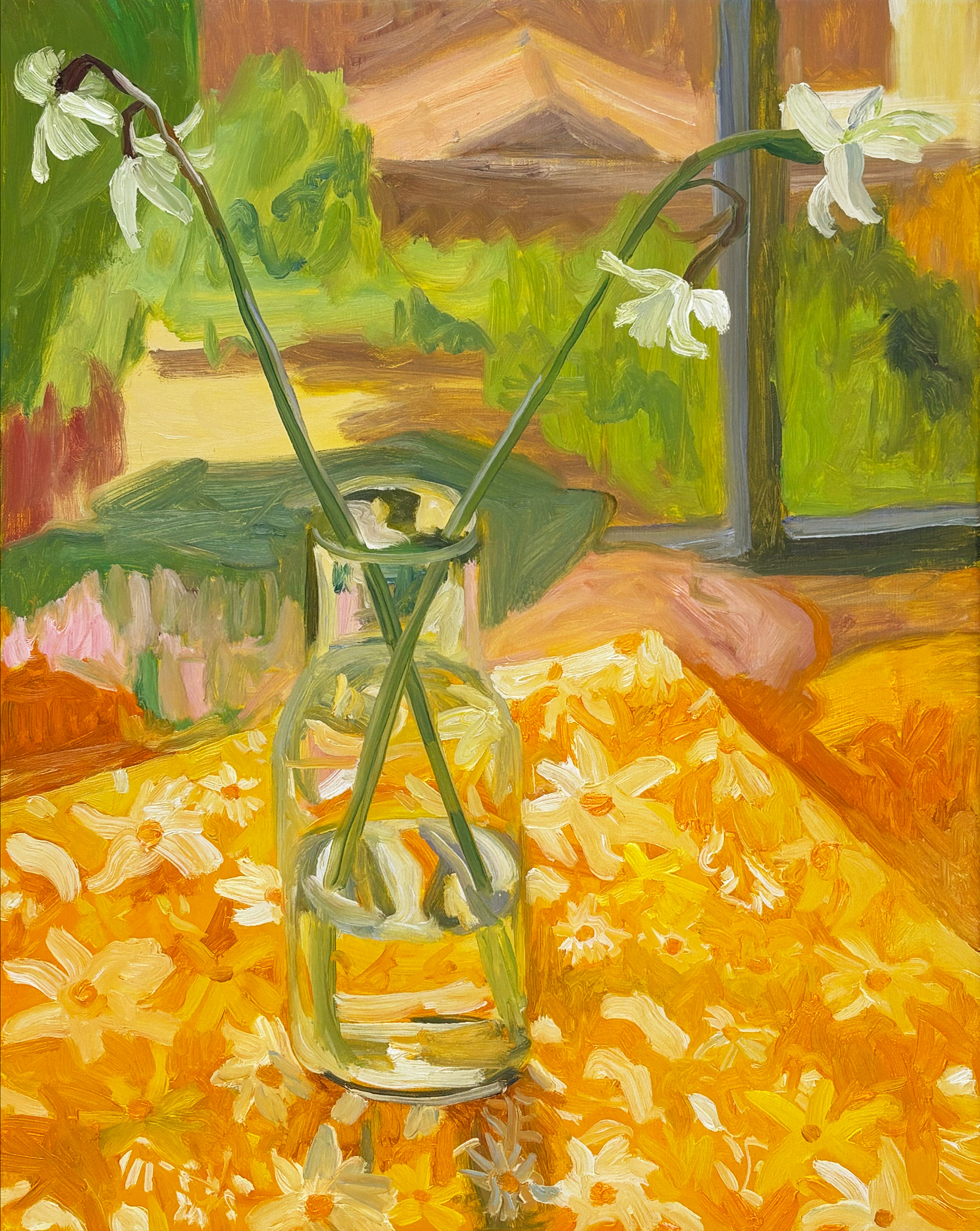 Drifting Apart, oil on canvas, 40 x 50 cm