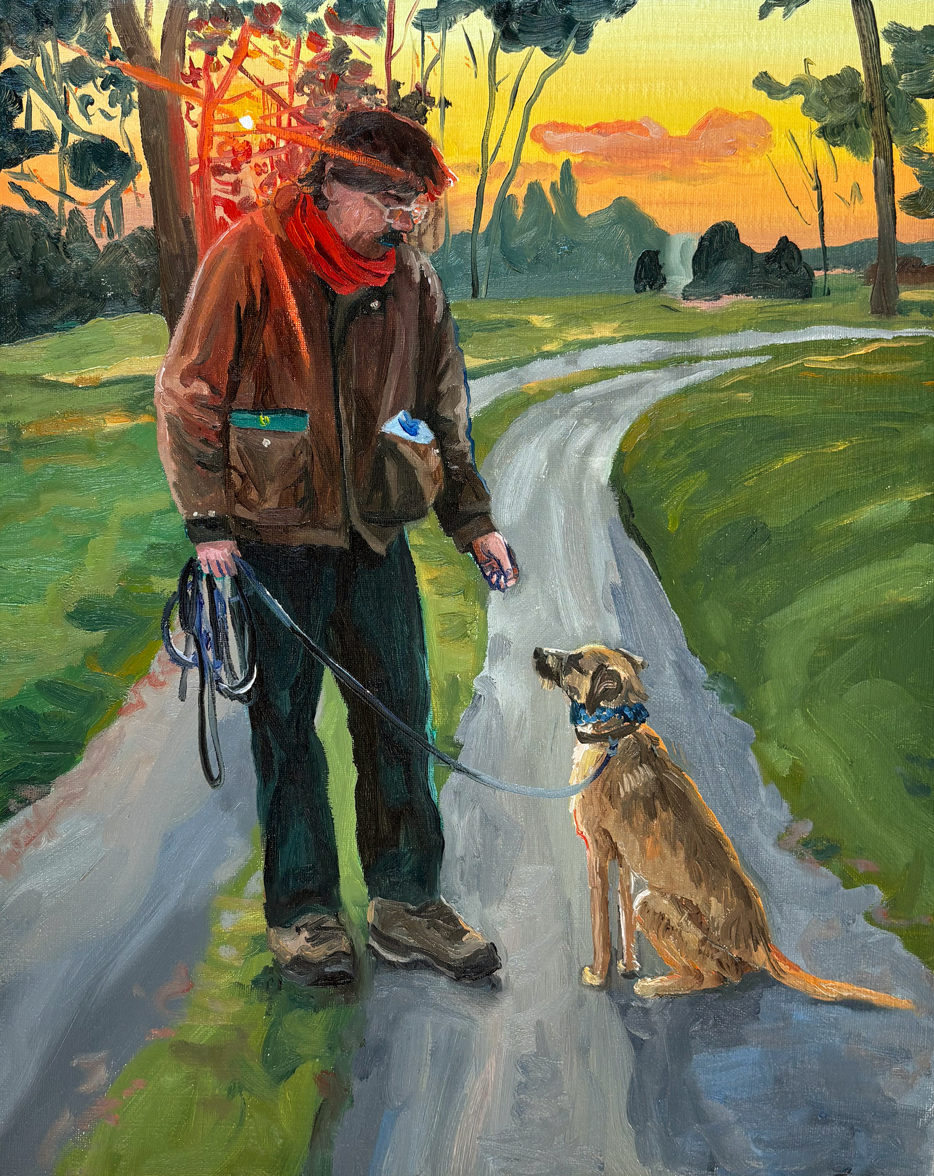 Good Girl, oil on canvas, 40 x 50 cm