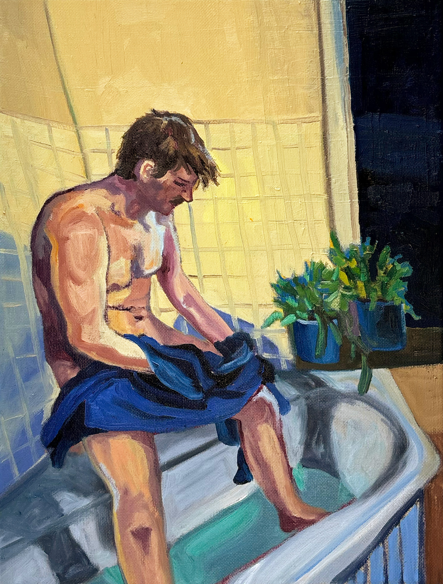 Angelo, oil on canvas, 30 x 40 cm