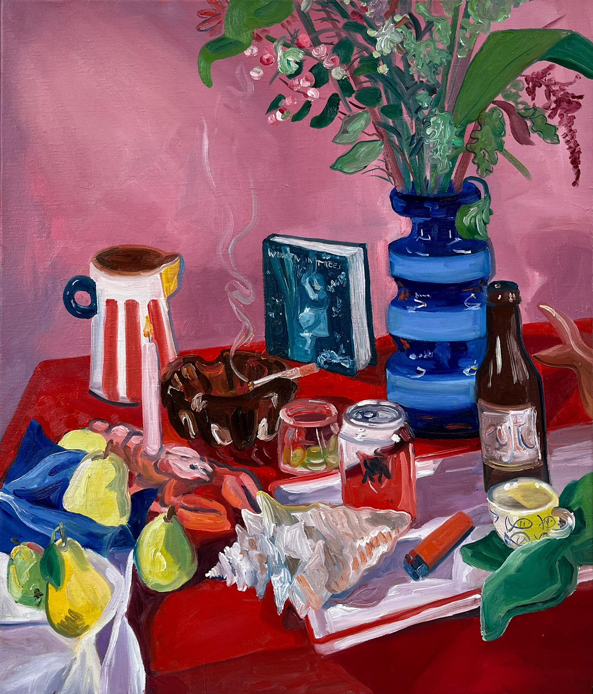 Stilleven Oostende,  oil on canvas, 60 x 70 cm, 2022 