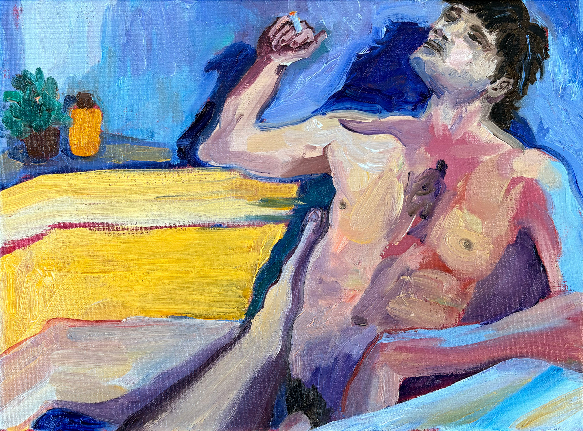 Angelo, 18 x 24 cm, oil on canvas