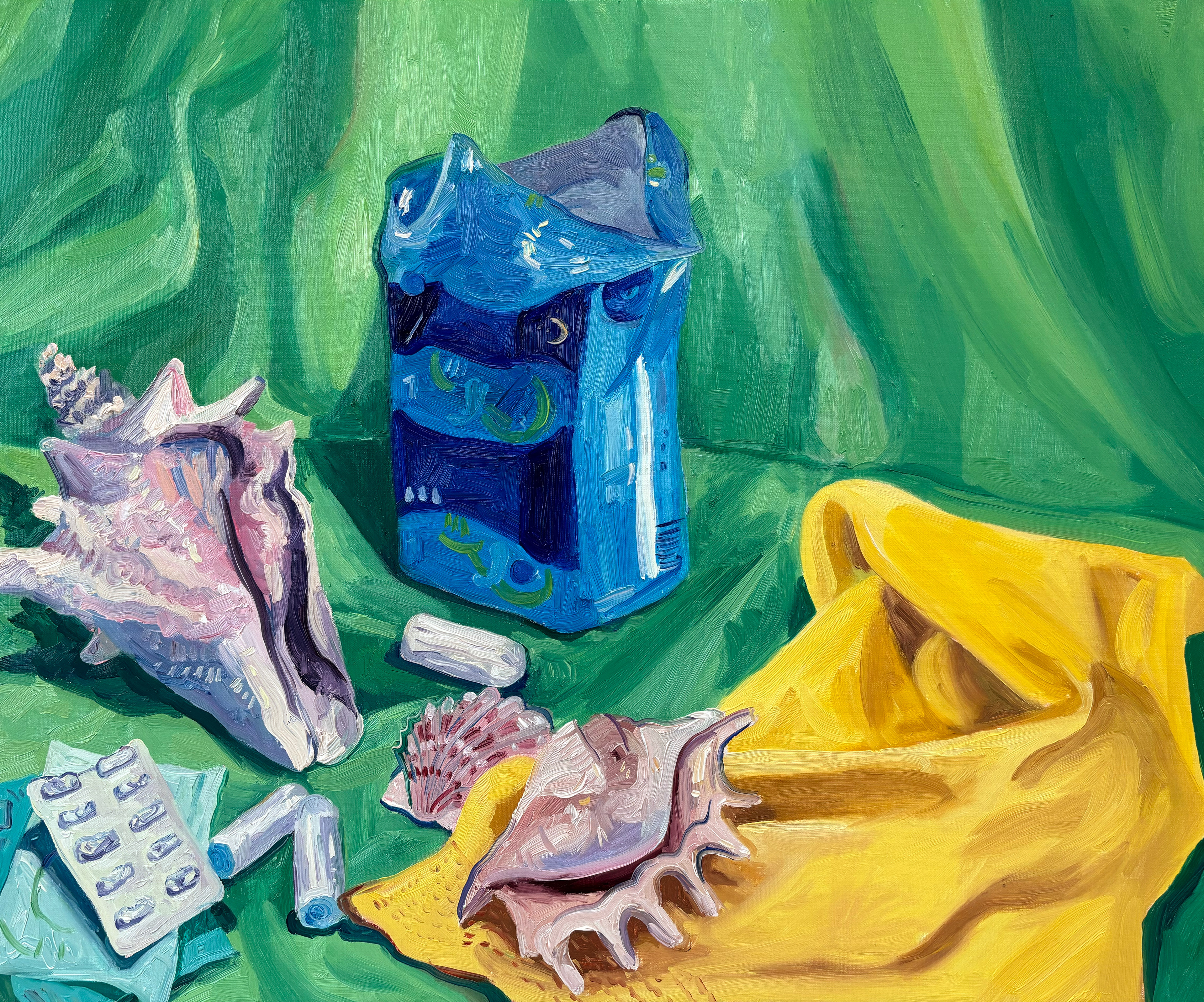 Womanhood, oil on canvas, 60 x 50 cm