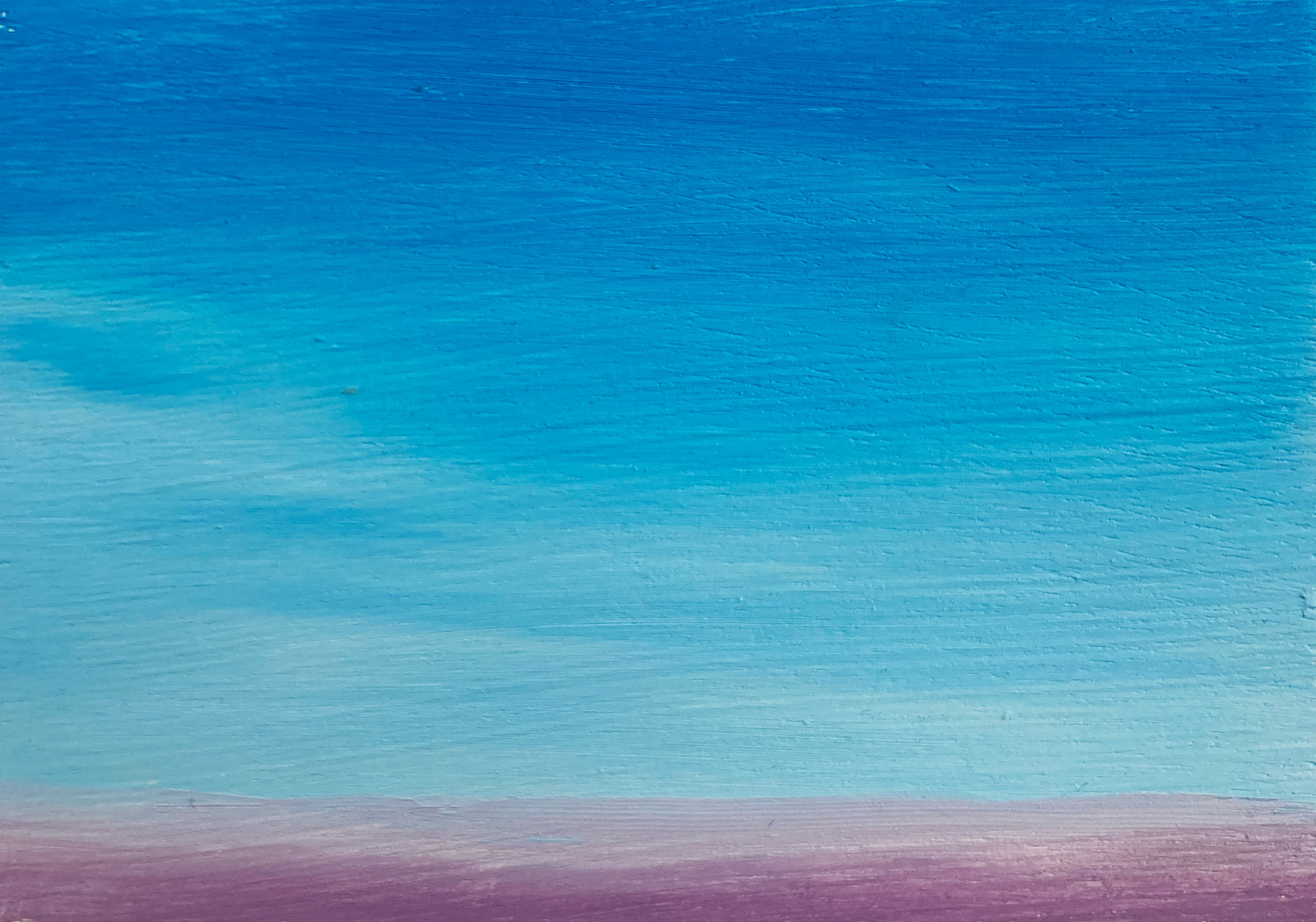 Zeetje, oil on wood, 11 x 8 cm, 2022