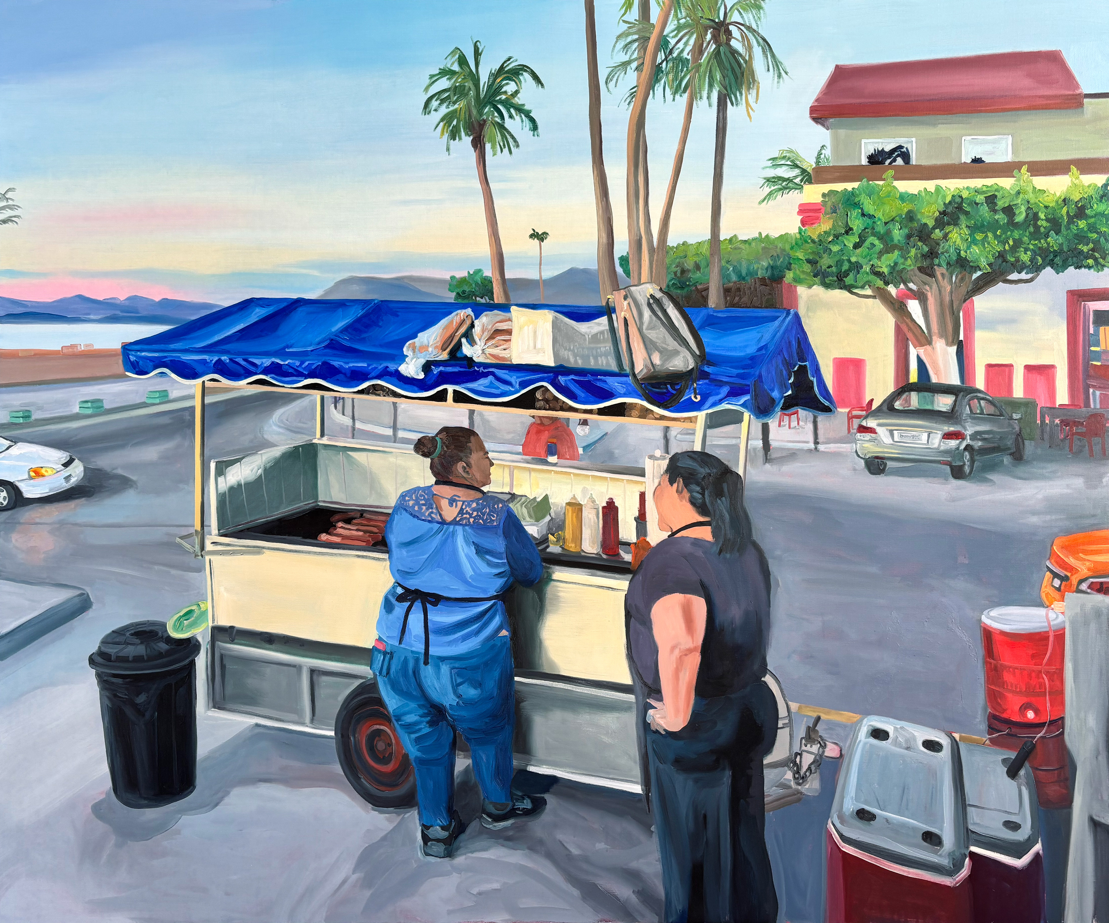 Better Safe than Sorry, oil on canvas, 150 x 180 cm