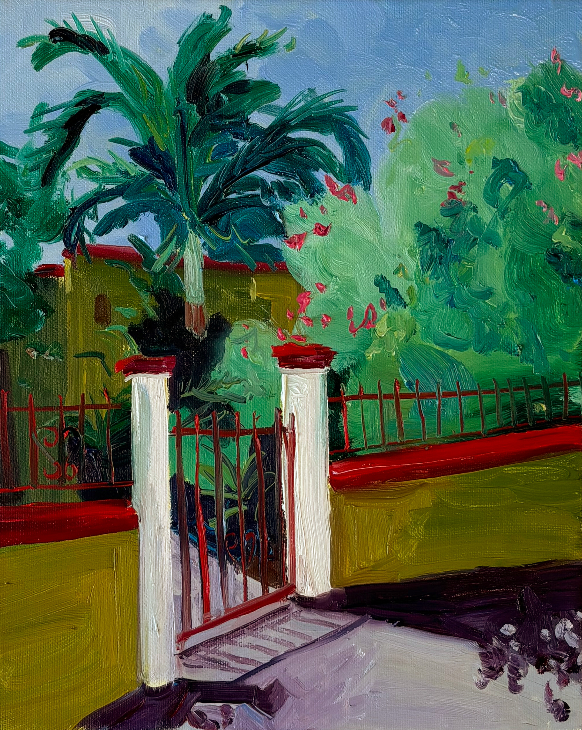 After The Storm, oil on canvas, 24 x 30 cm