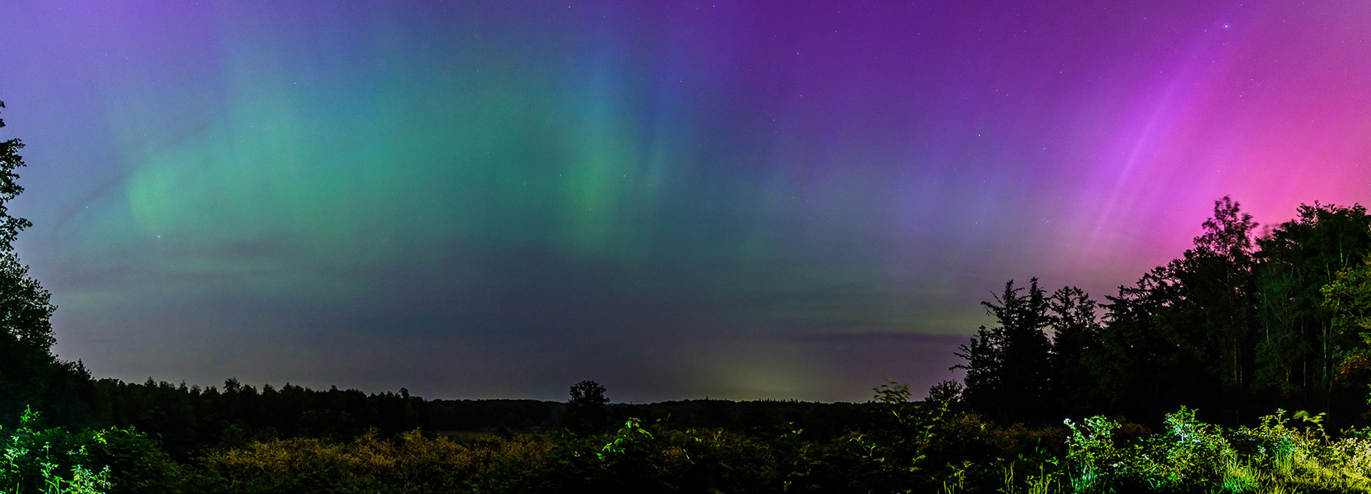 Noorderlicht in Twente (11 mei 2024)