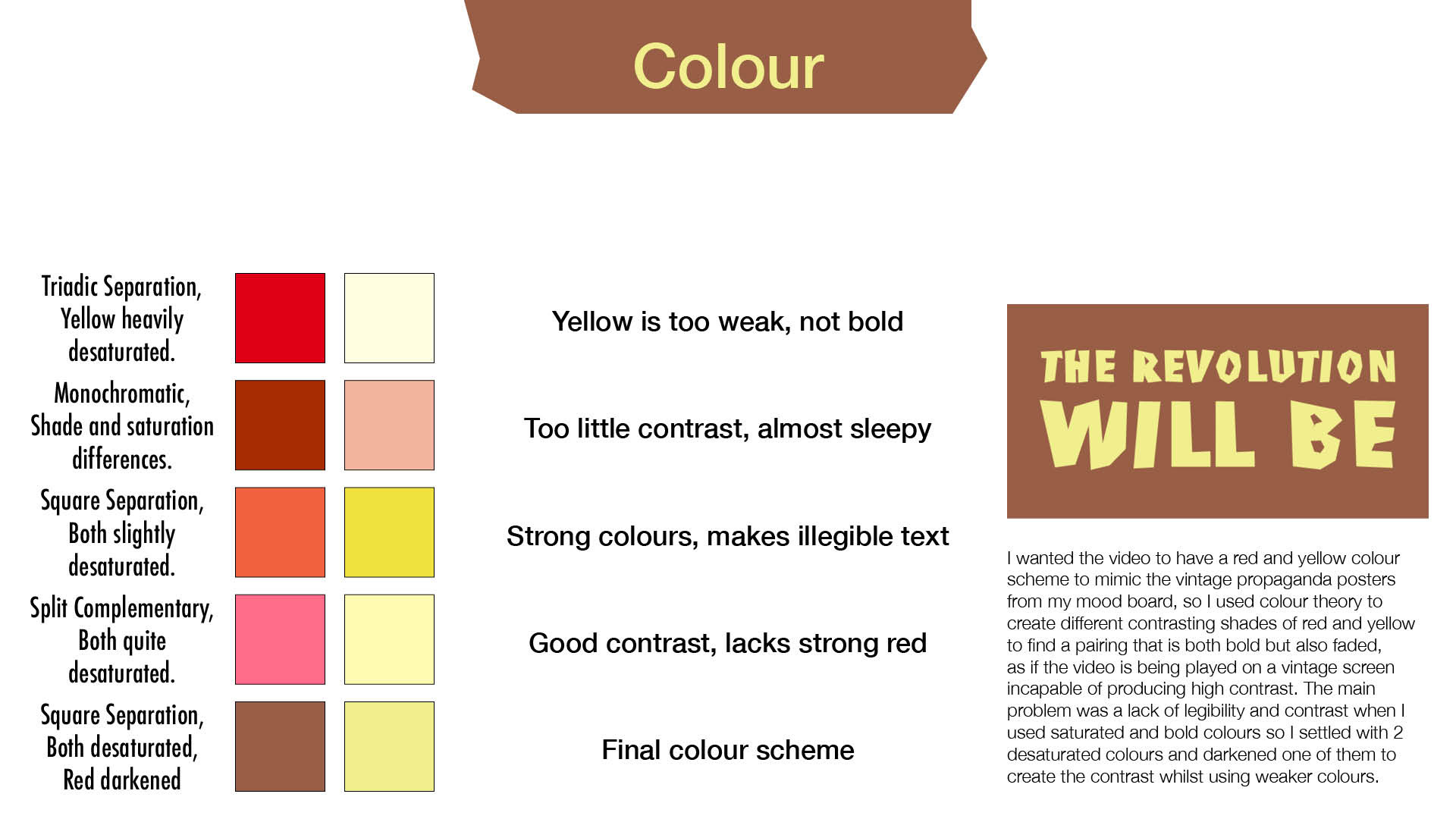 Colour Design