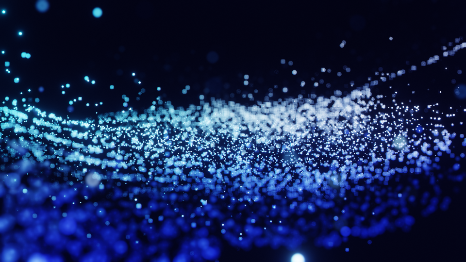 particle stream, by yvonne creter, visuarte