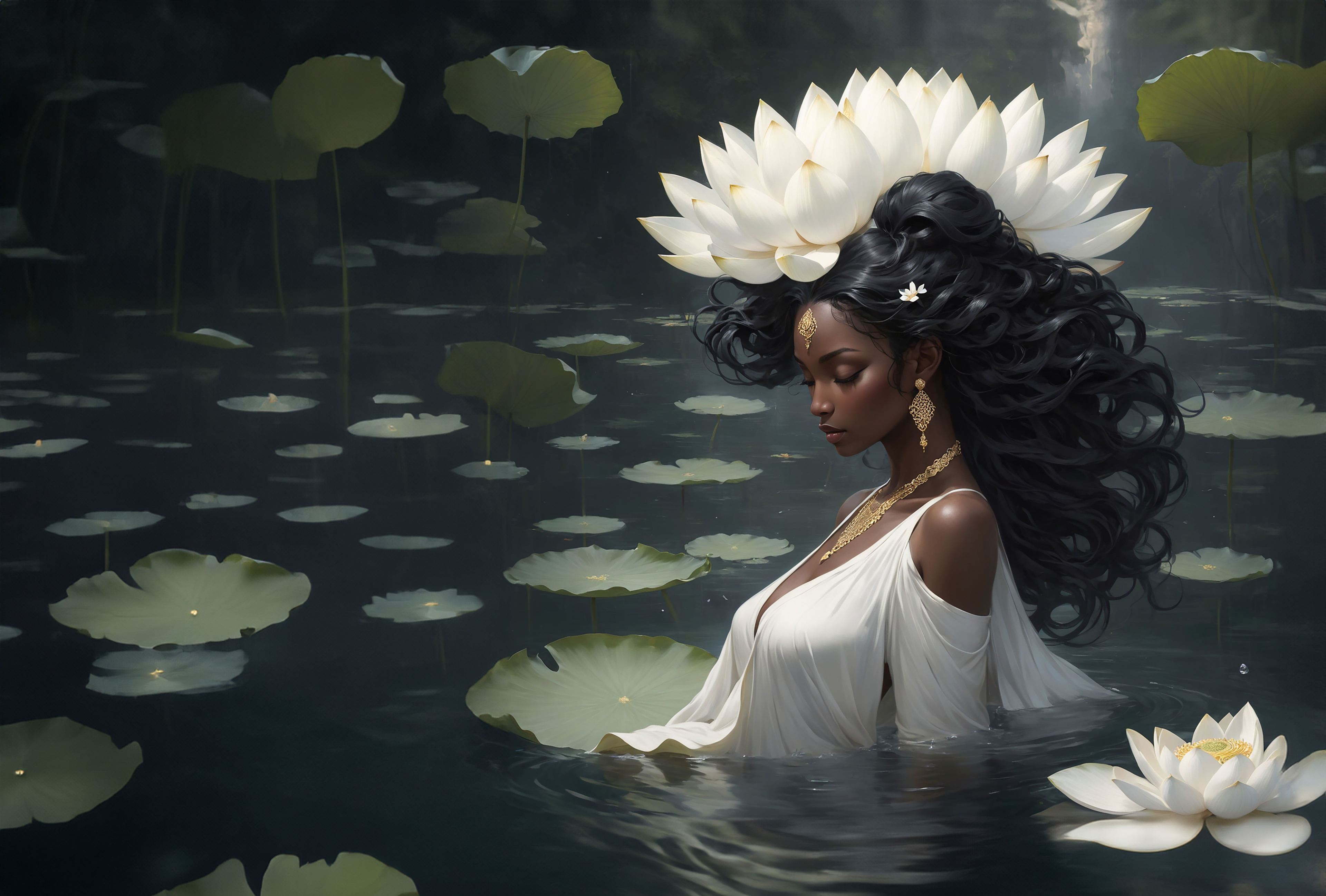 über den Lotuskamm kommt jeder Gockel ins Schwärmen