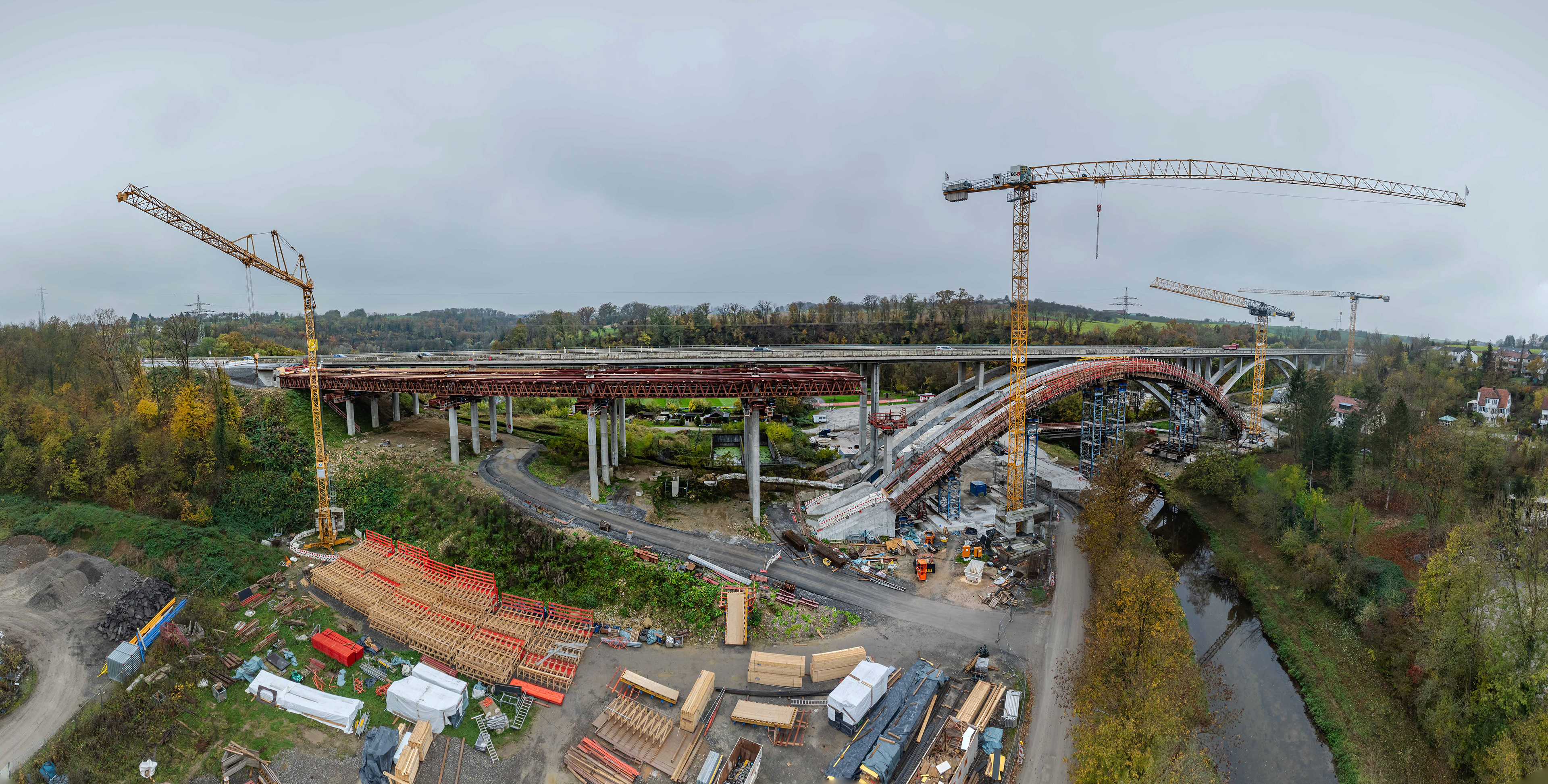 Murrtalviadukt II am 14.11.2024