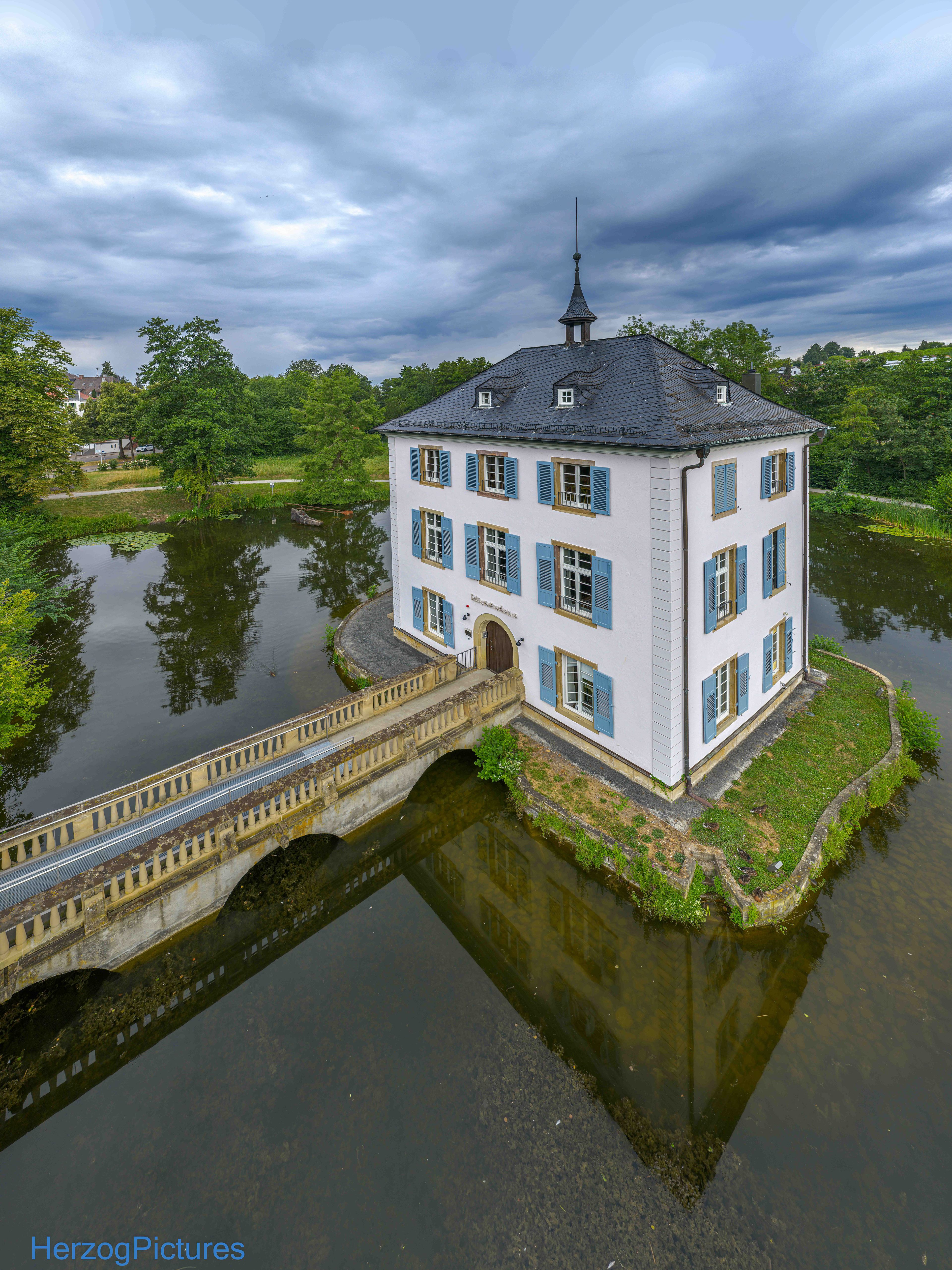 Trappenseeschloss am 14. Juli 2025