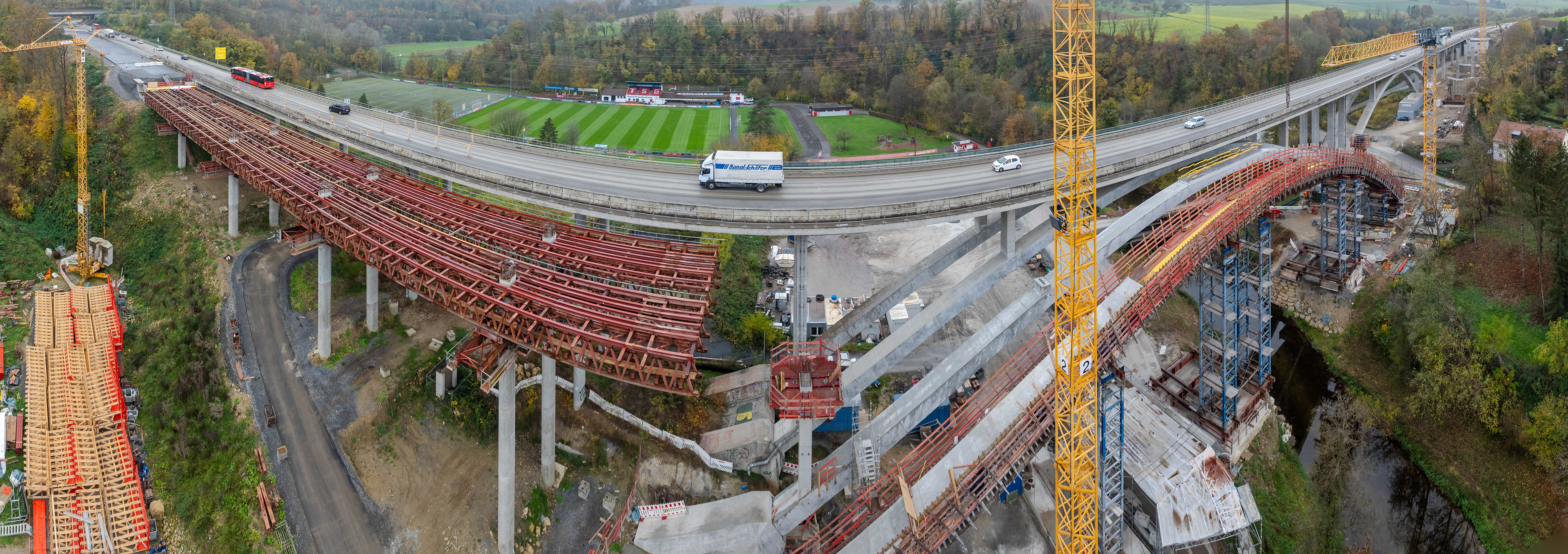 Murrtalviadukt II am 14.11.2024