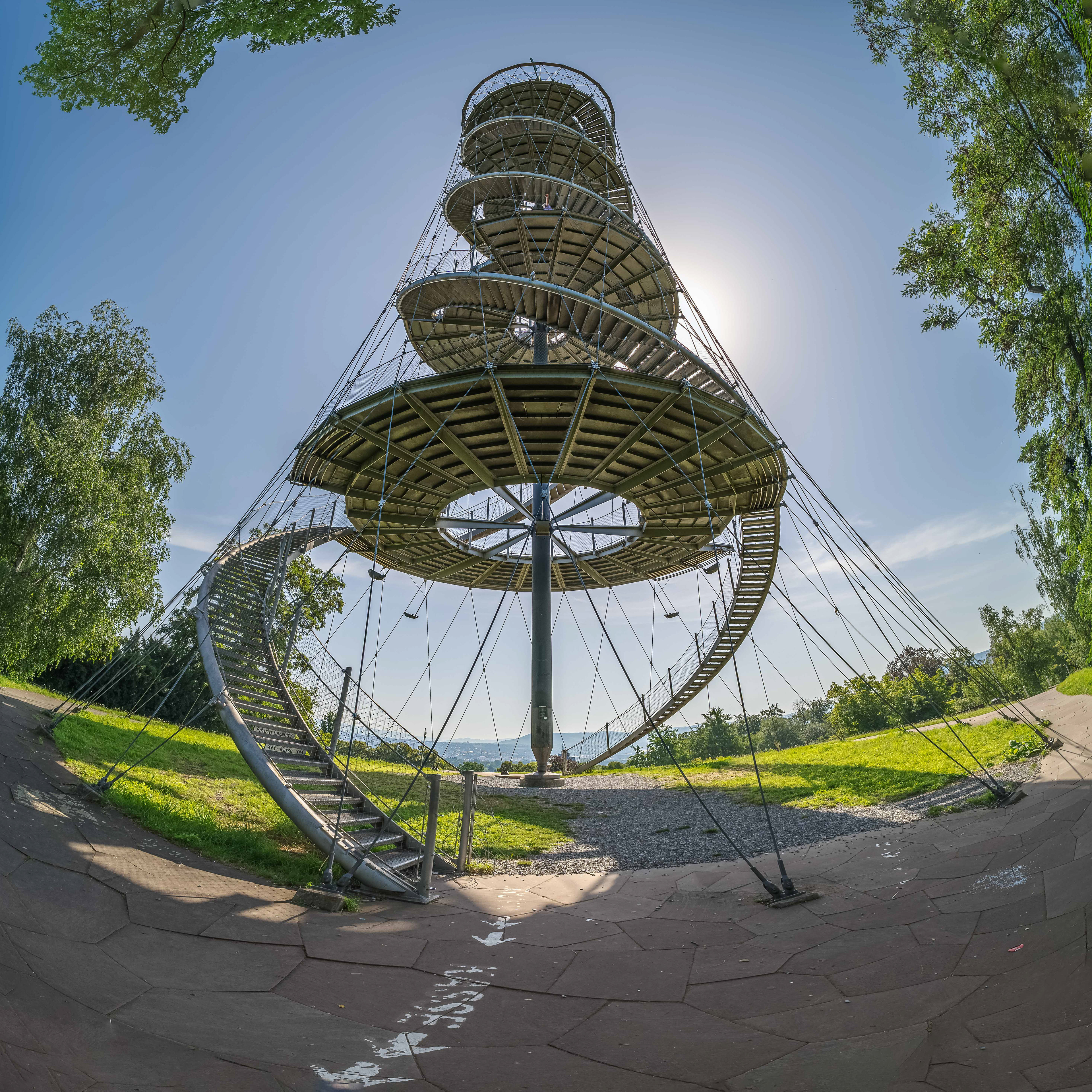 Der Turm, der den Killesberg verbiegt am 31.07.2024