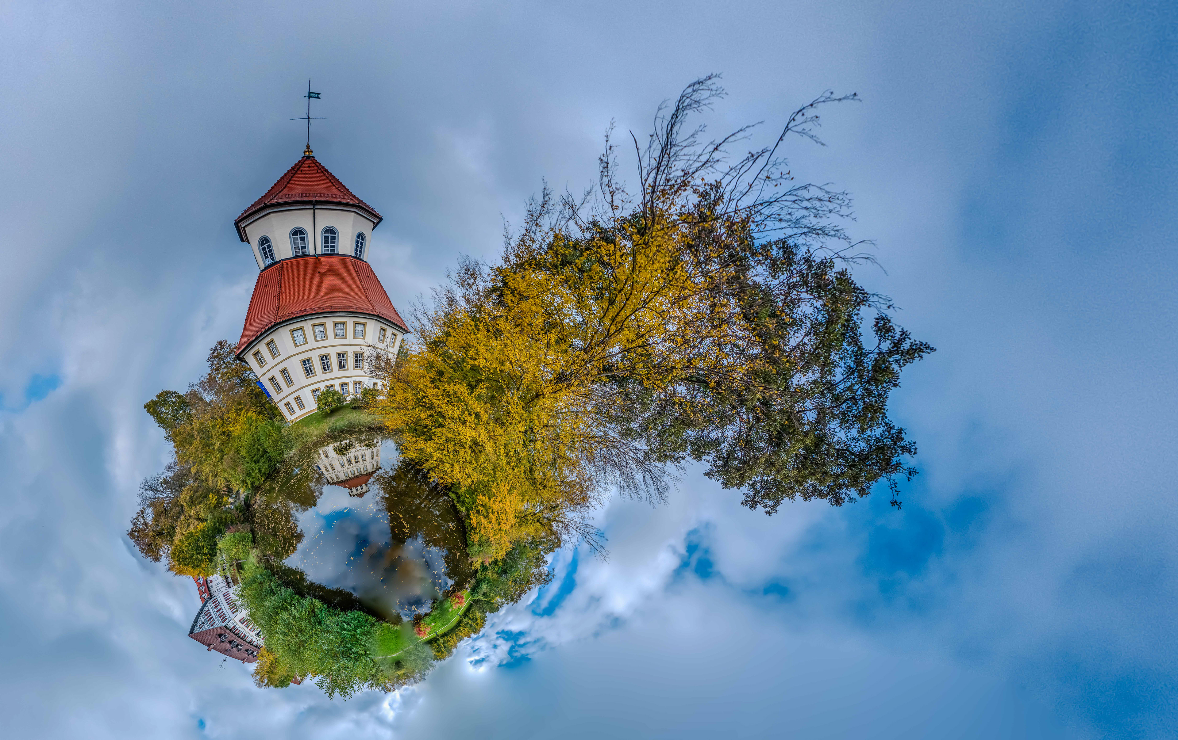 Wasserschloss Oppenweiler der Herren Sturmfeder