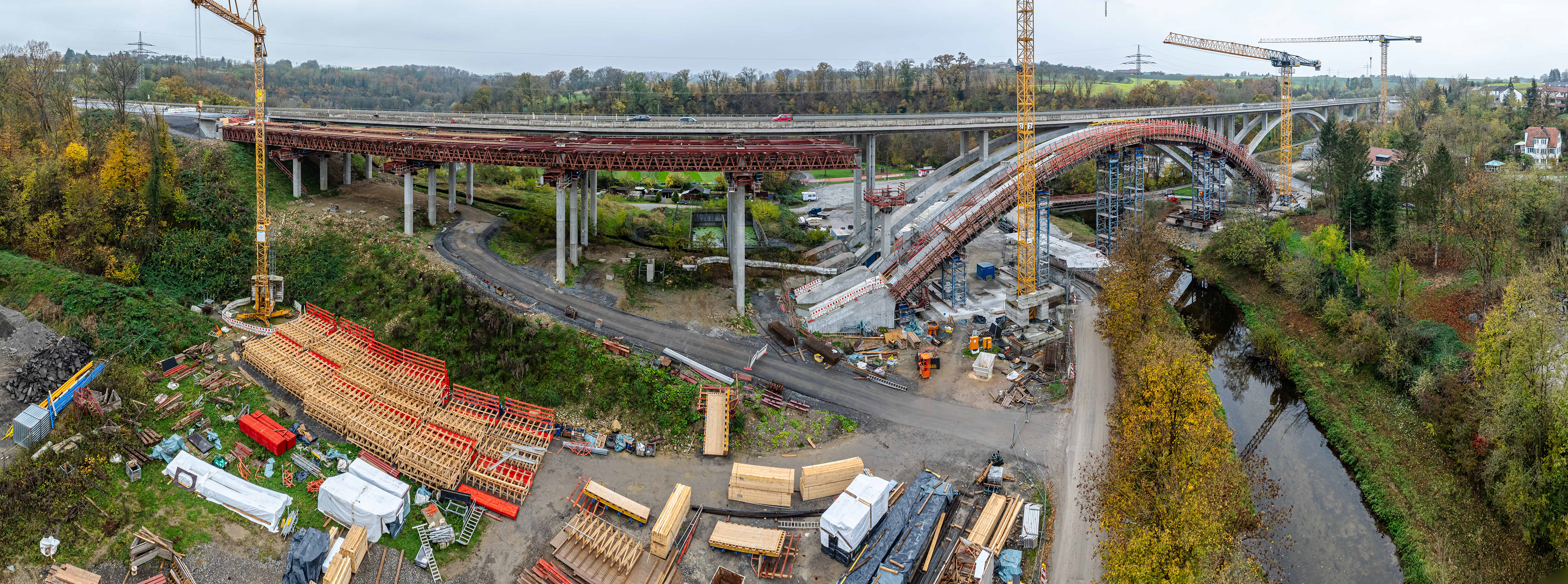 Murrtalviadukt II am 14.11.2024