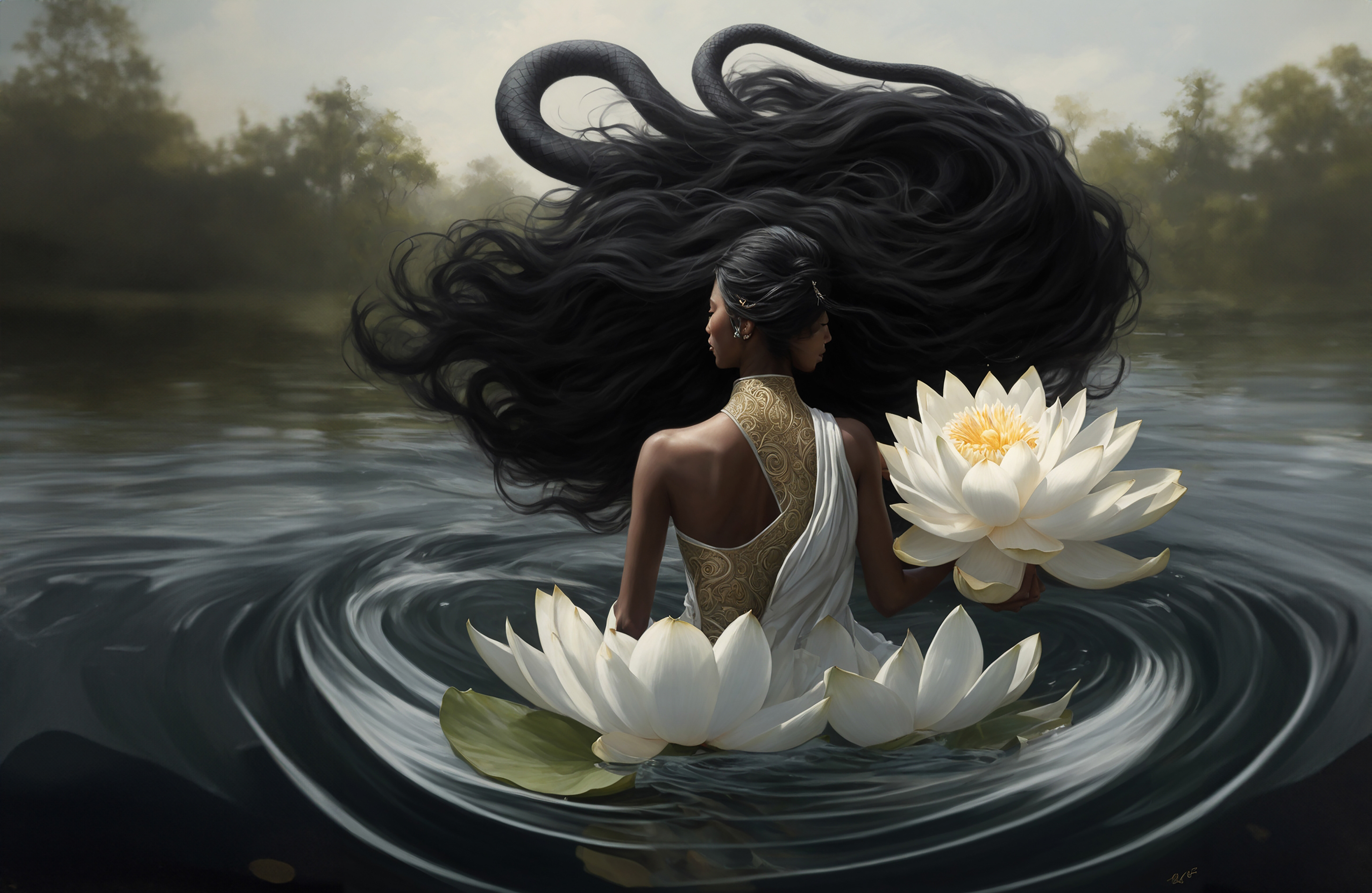 Tanz mit der Mamba in der Lotusblüte - die Schönheit war nicht beschrieben