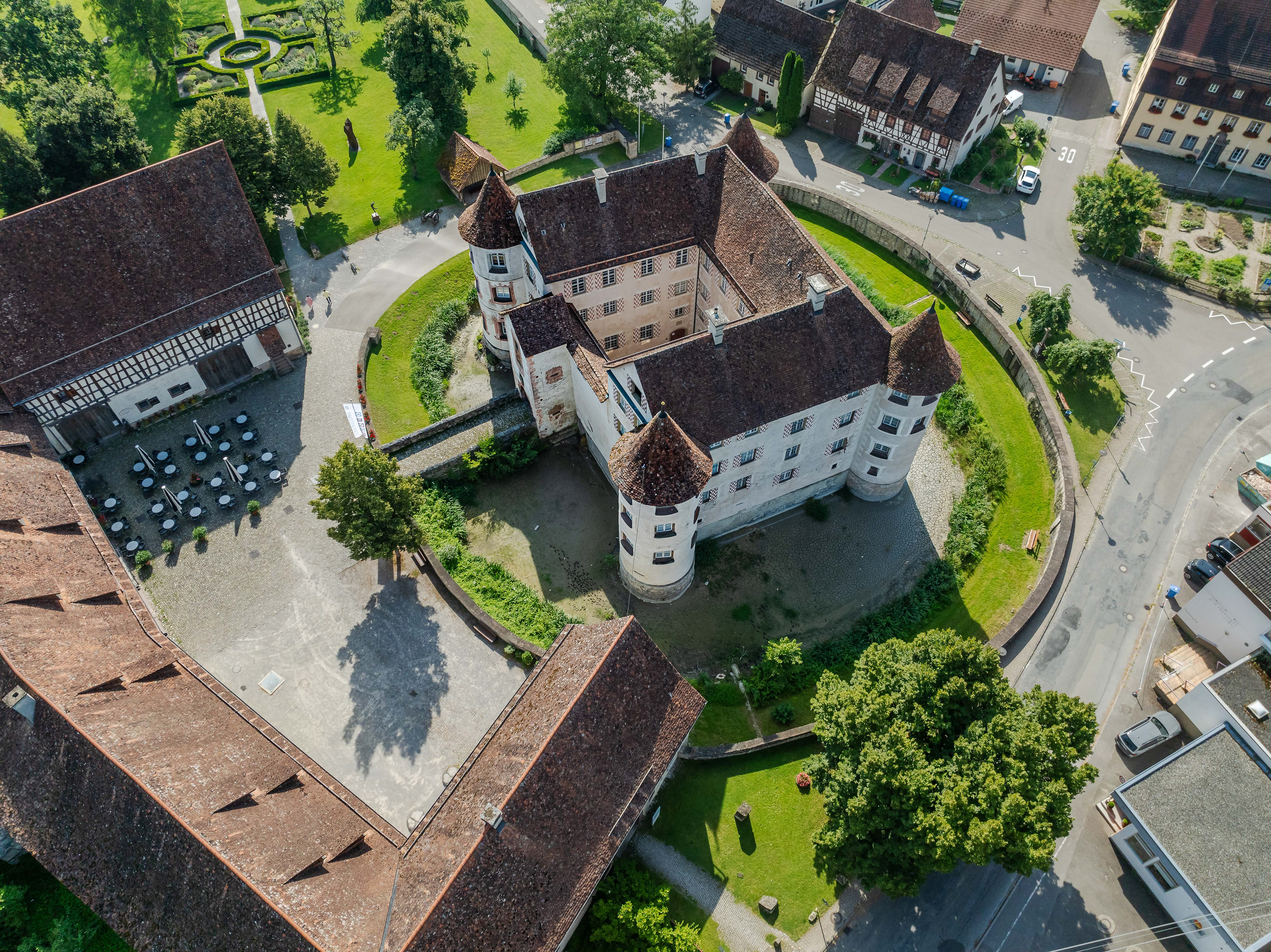 Wasserschloss Glatt am 19.07.2024 bei Sulz a N