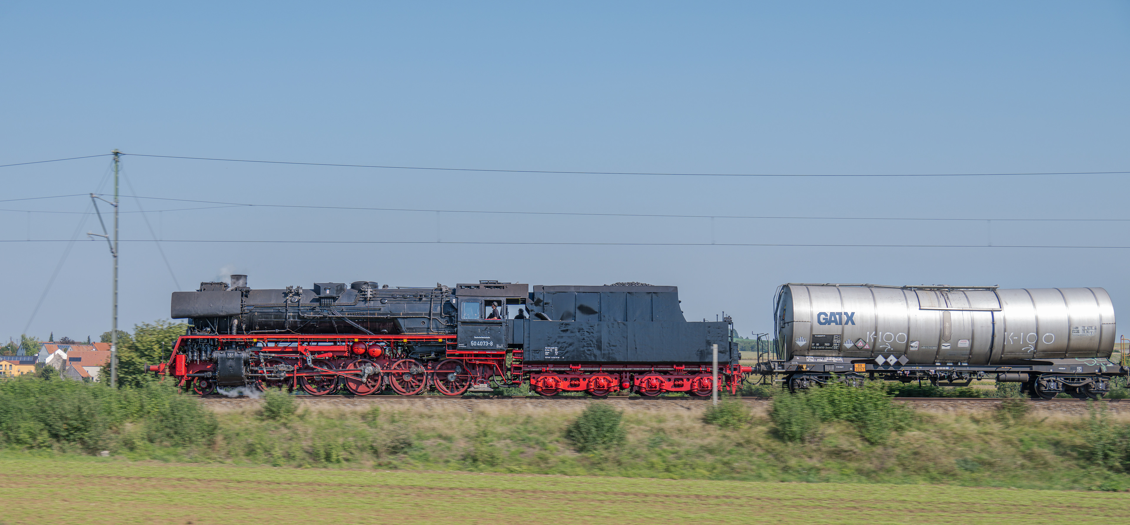 DR-Neubaulok 50 4073-8 - Güterzugdampflokomotive BJ 1946 