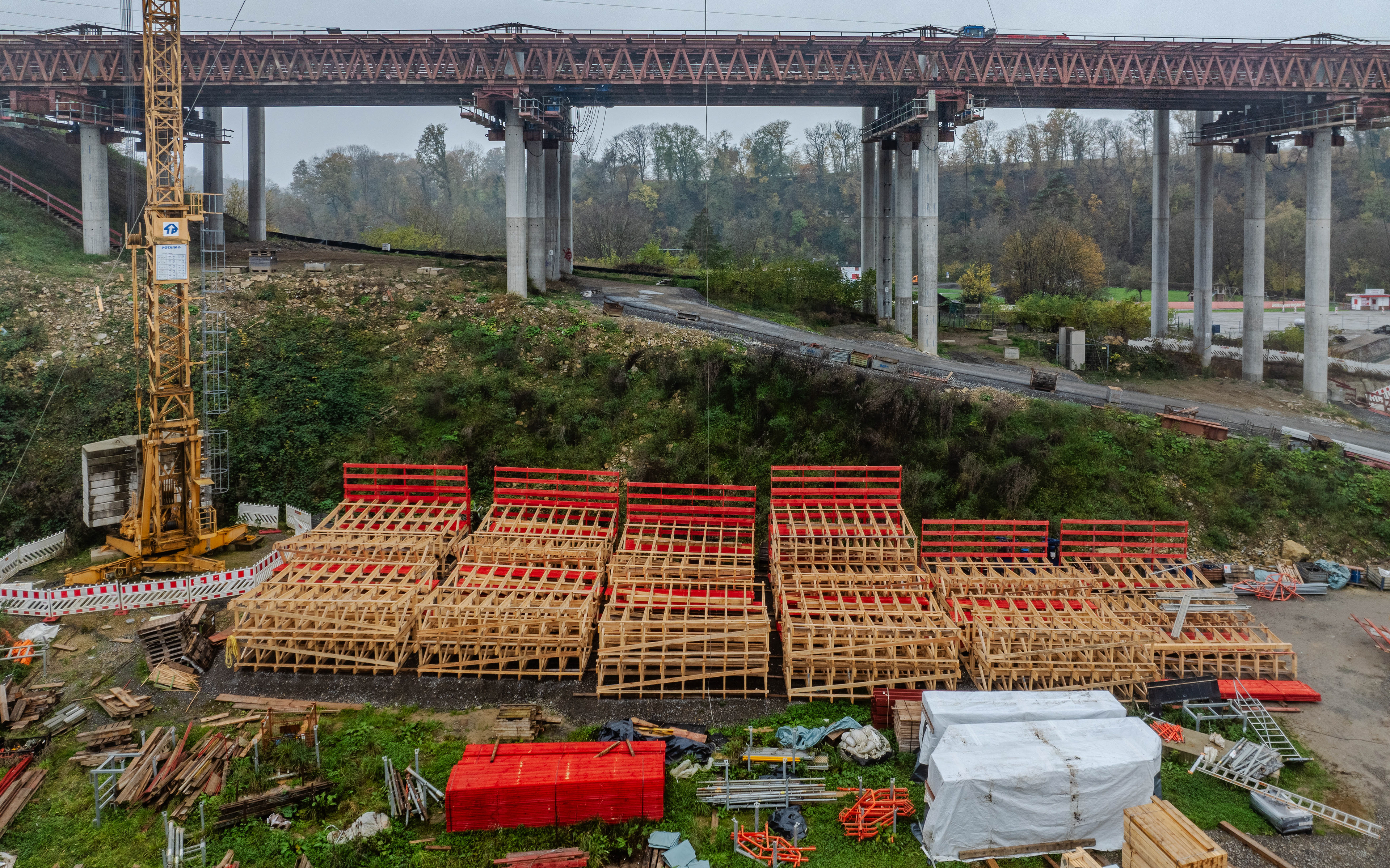 Murrtalviadukt II am 14.11.2024
