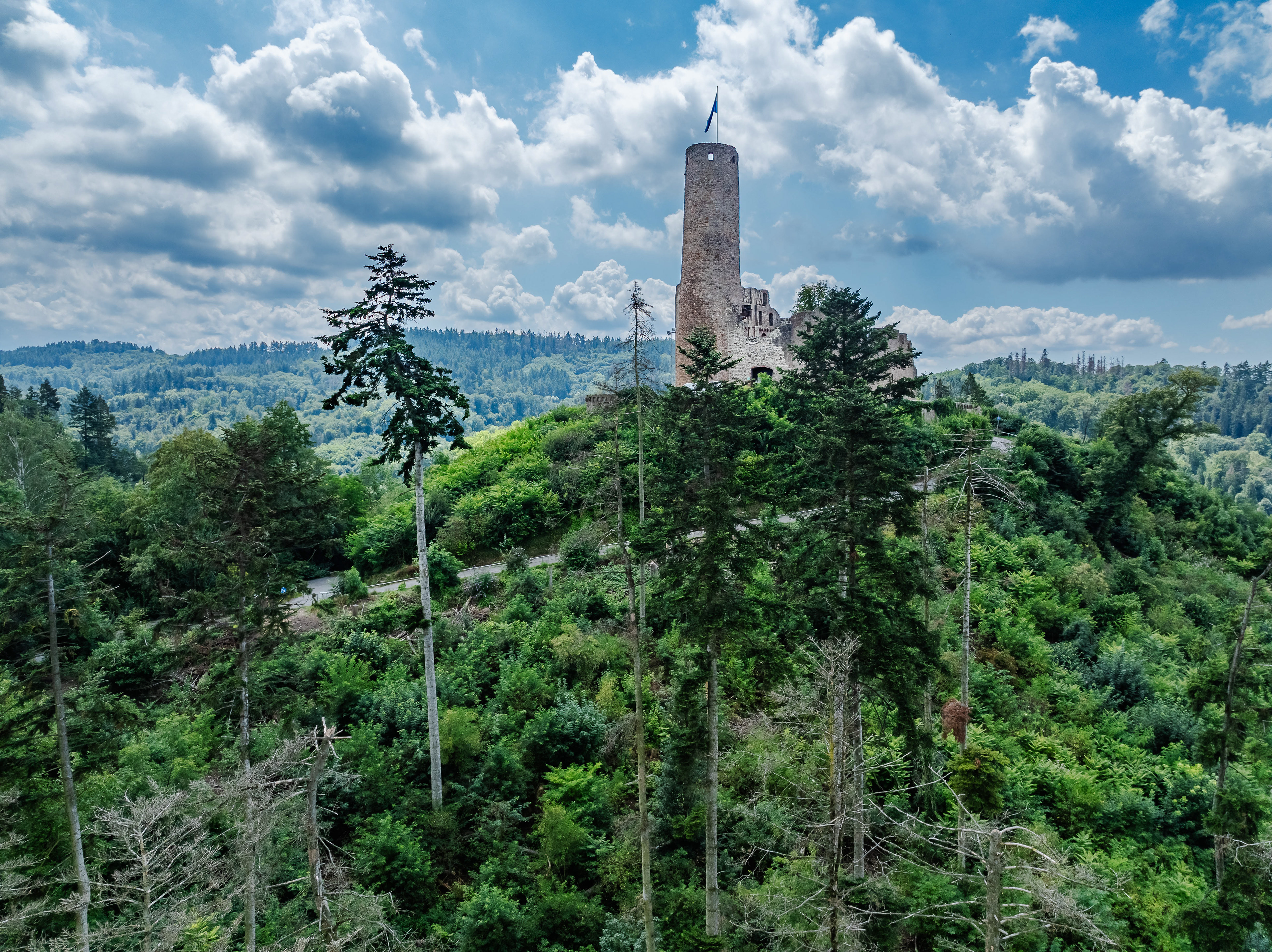 Weinheim - Burg Windeck am 22.07.2024