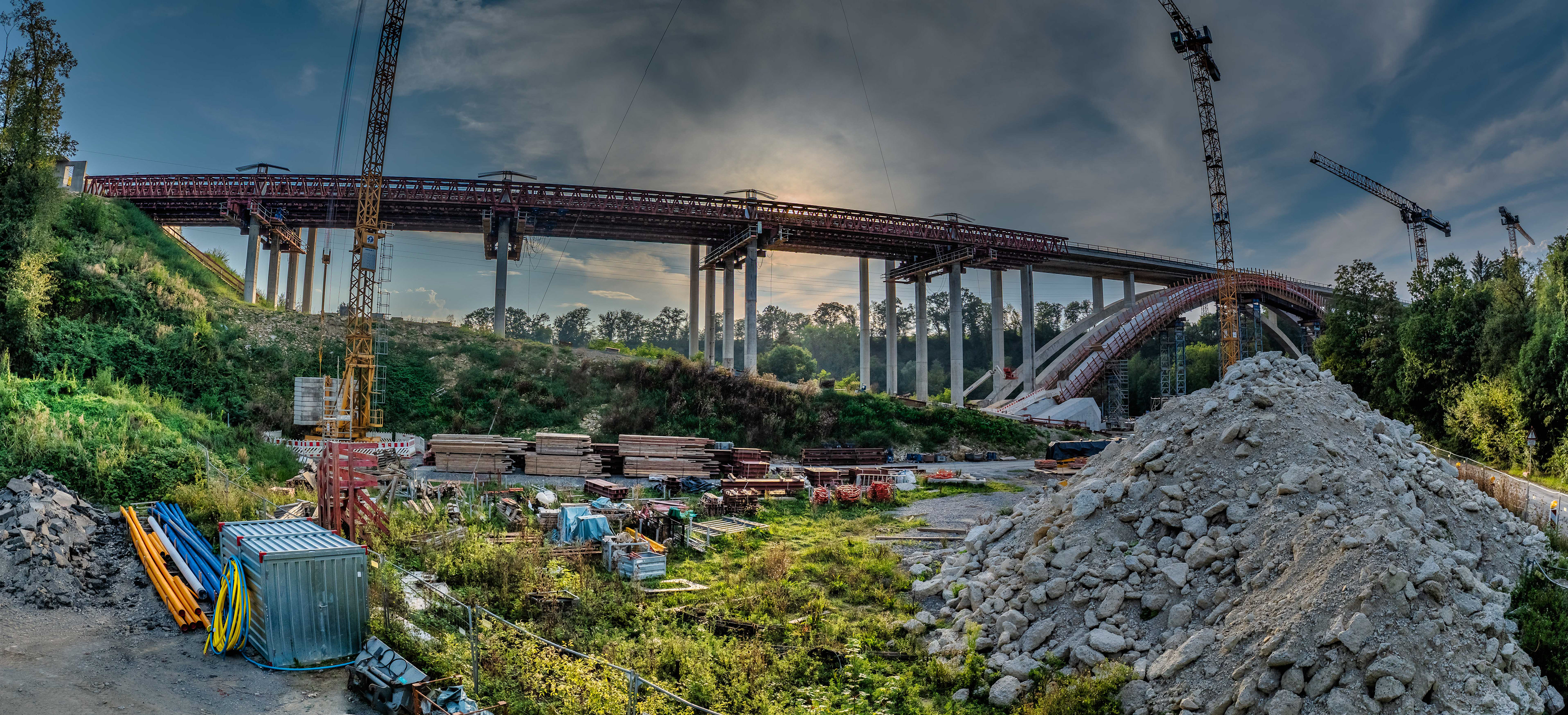 Murrtalviadukt II am 05.08.2024