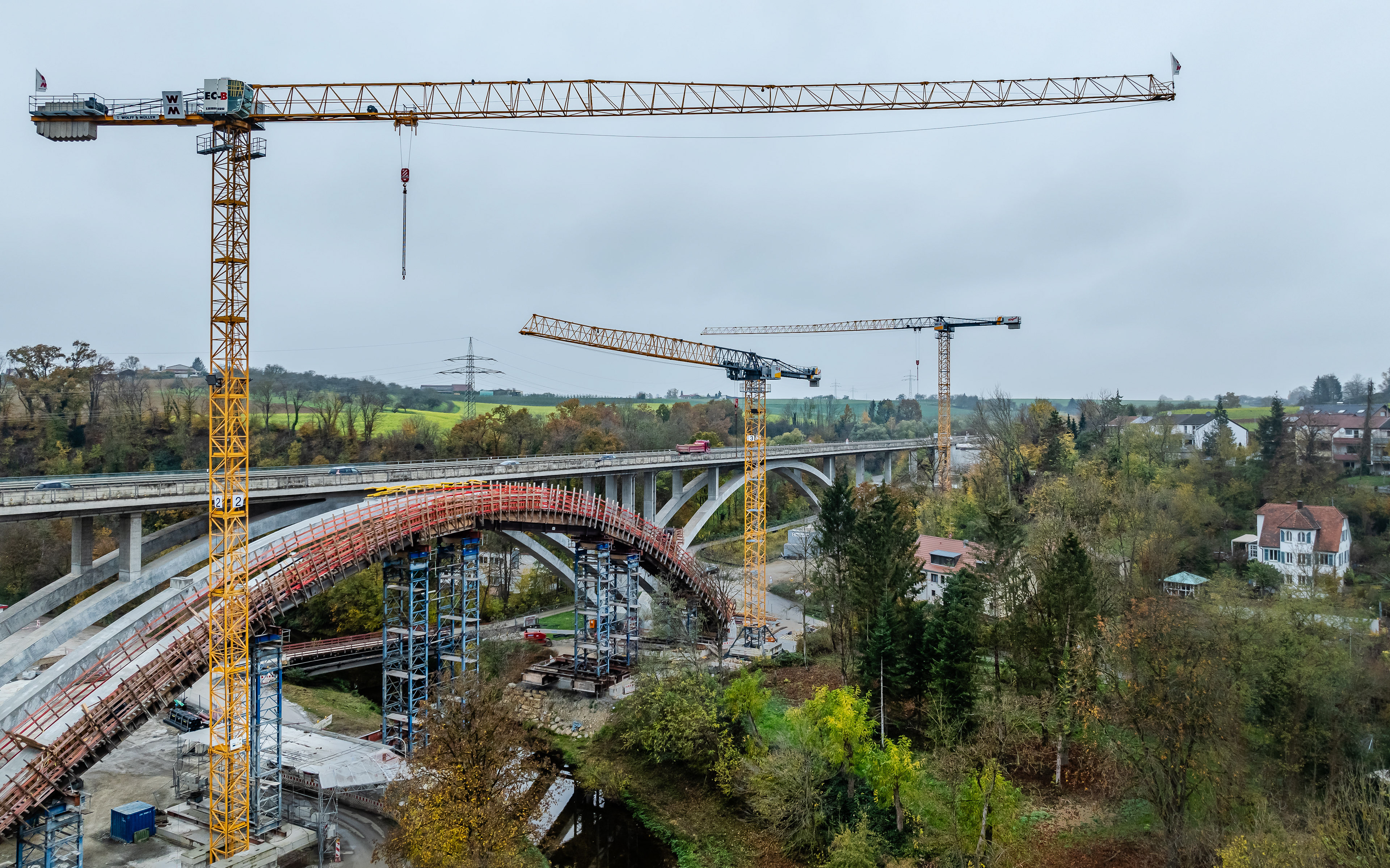 Murrtalviadukt II am 14.11.2024