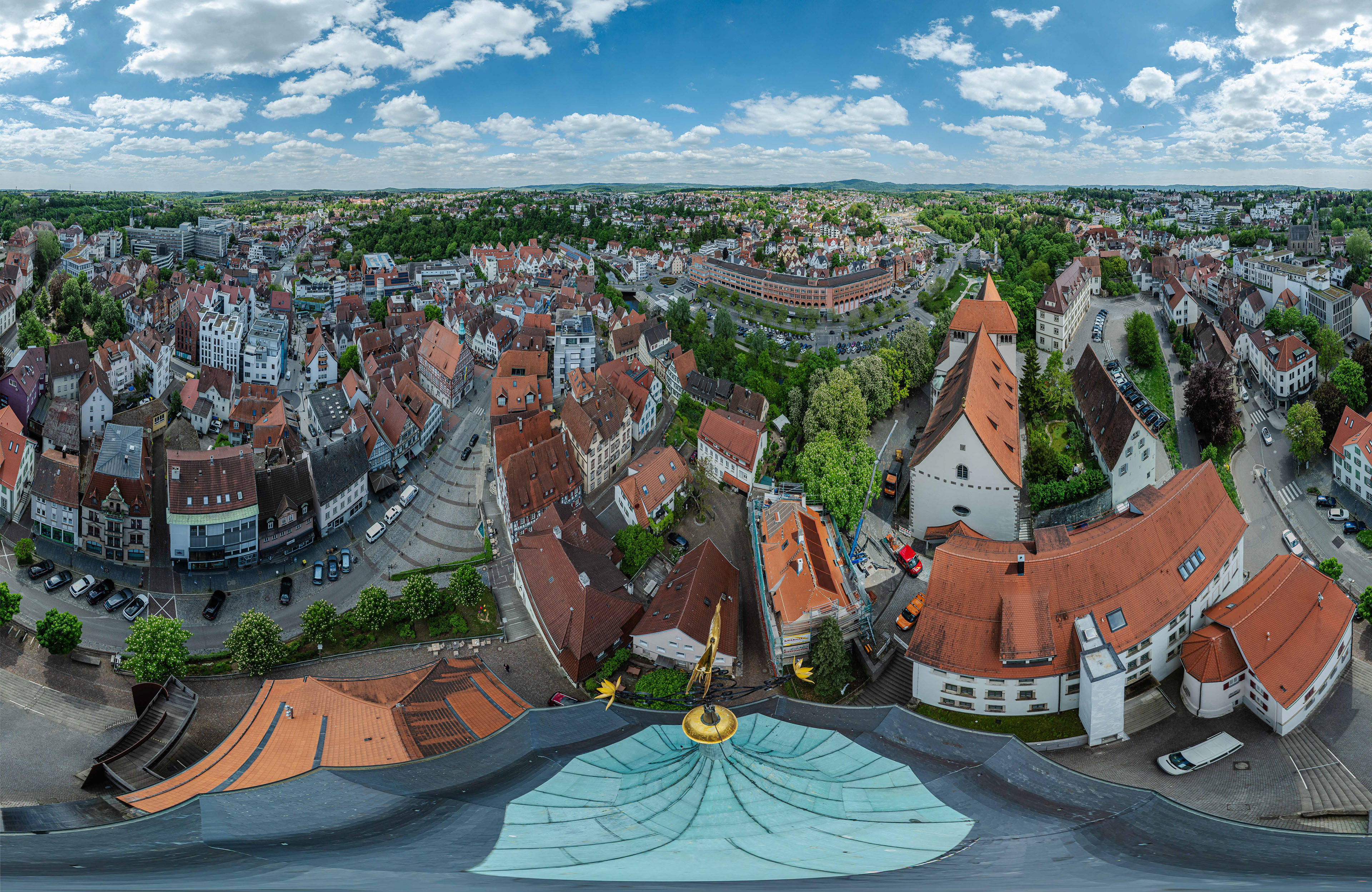 Stadtturm am 7. Mai 2025