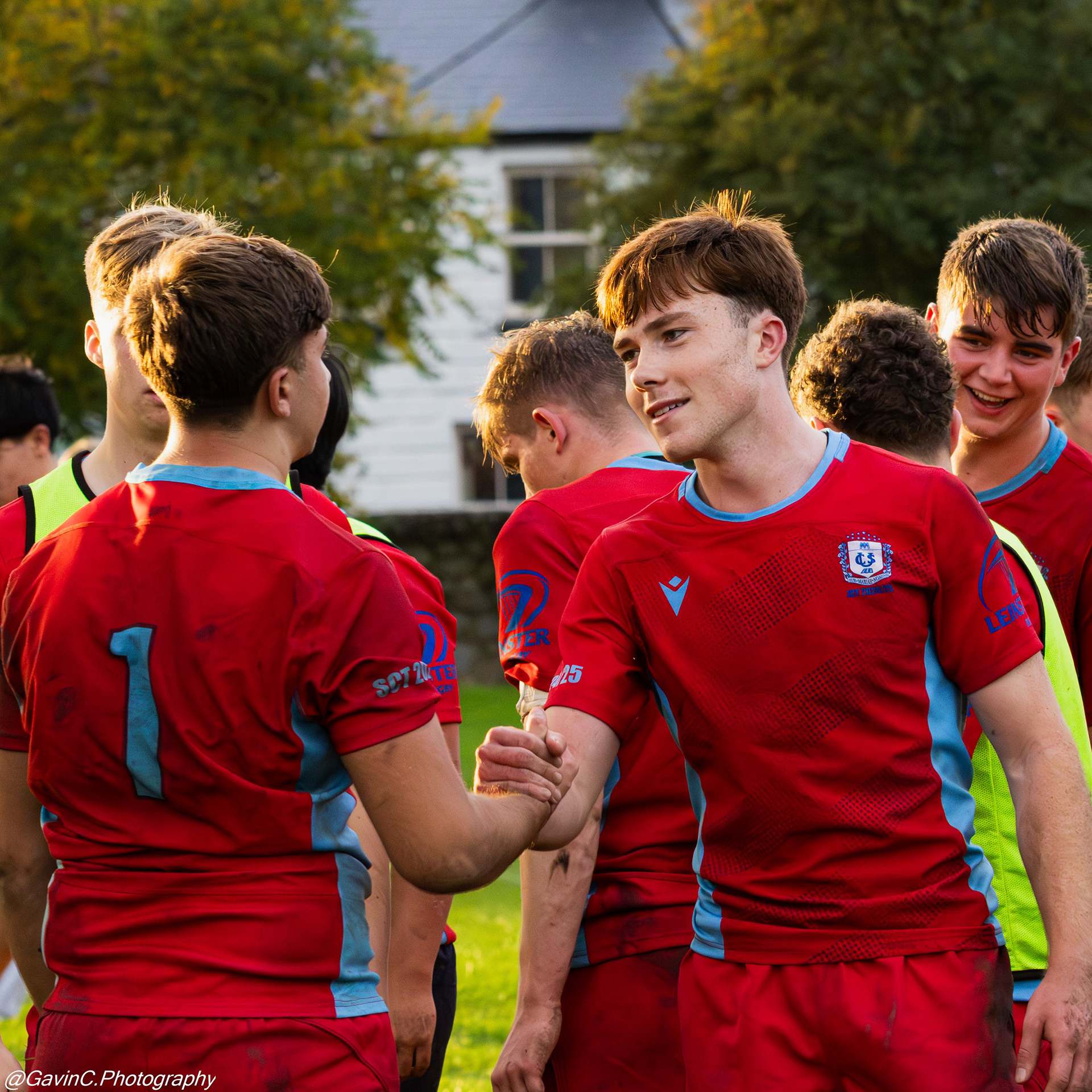 Celebrations after a game