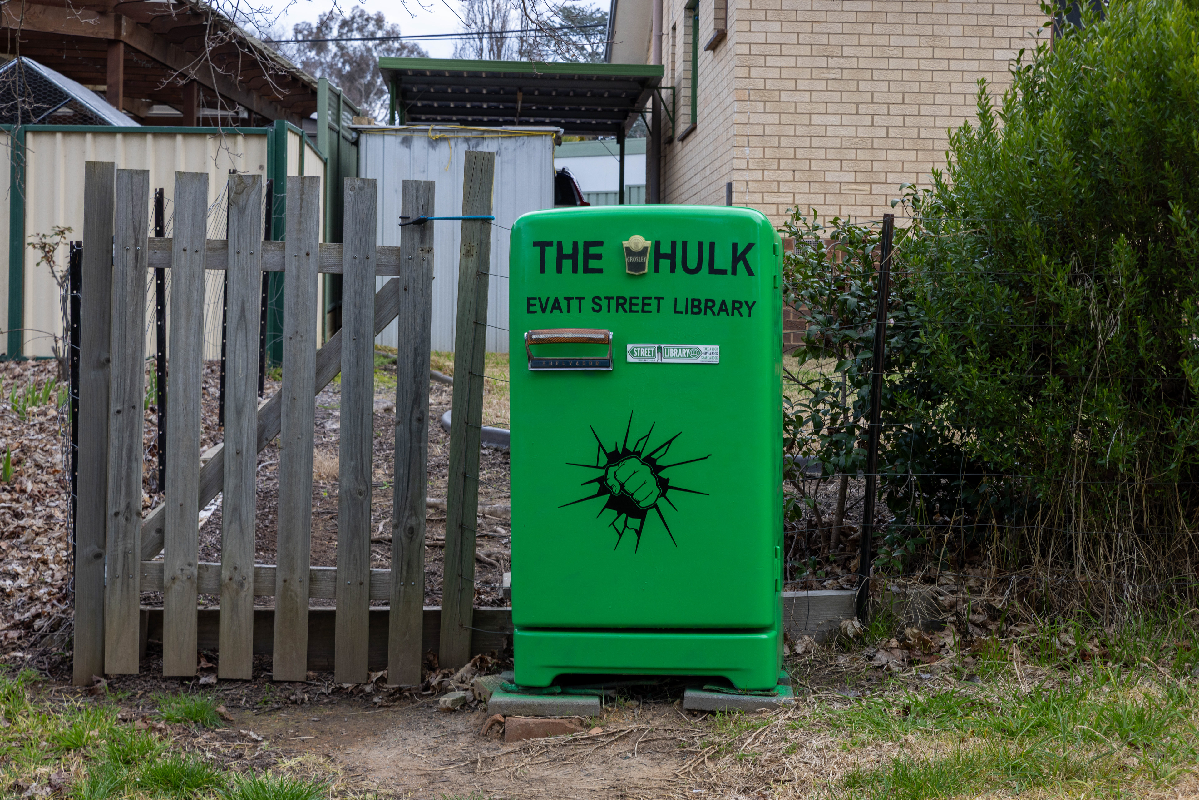 The Hulk Street Library, Canberra