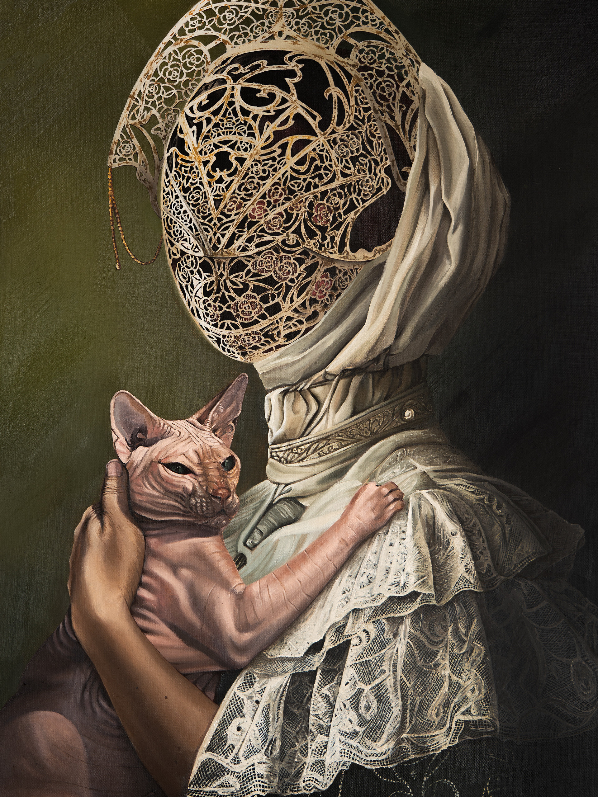 "Onions Have Layers" 70 x 50 cm