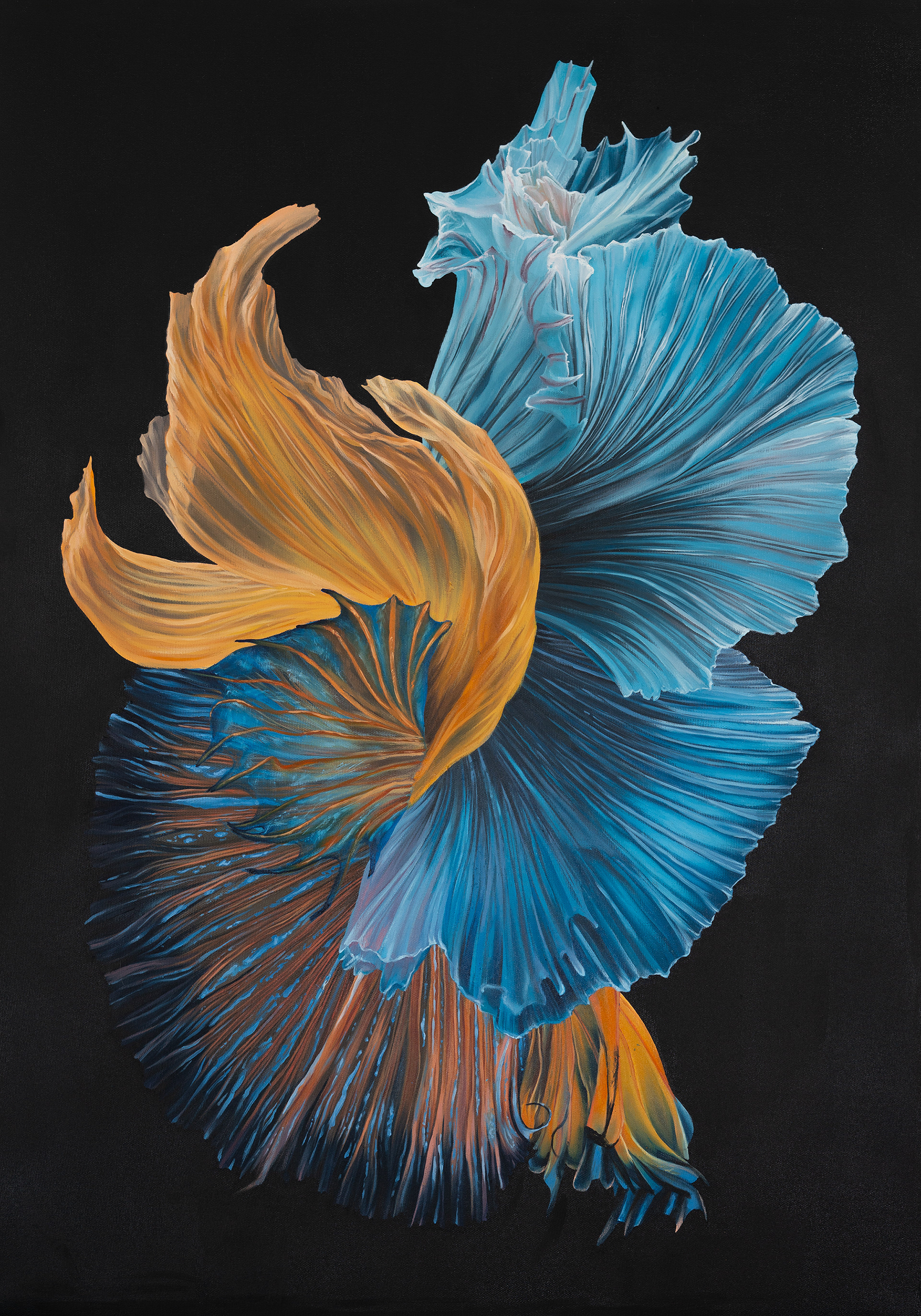TURMOIL (nr 2) 100 x 70 cm