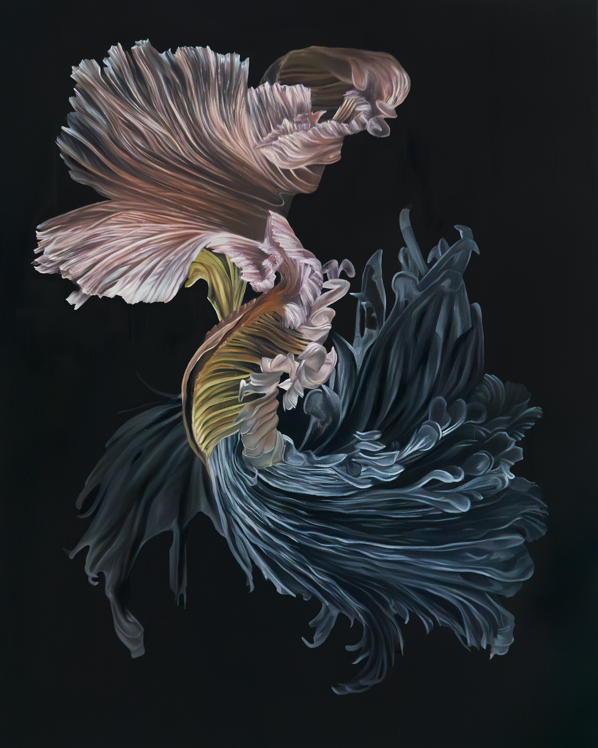 CONNECTION (nr 3) 100 x 80 cm