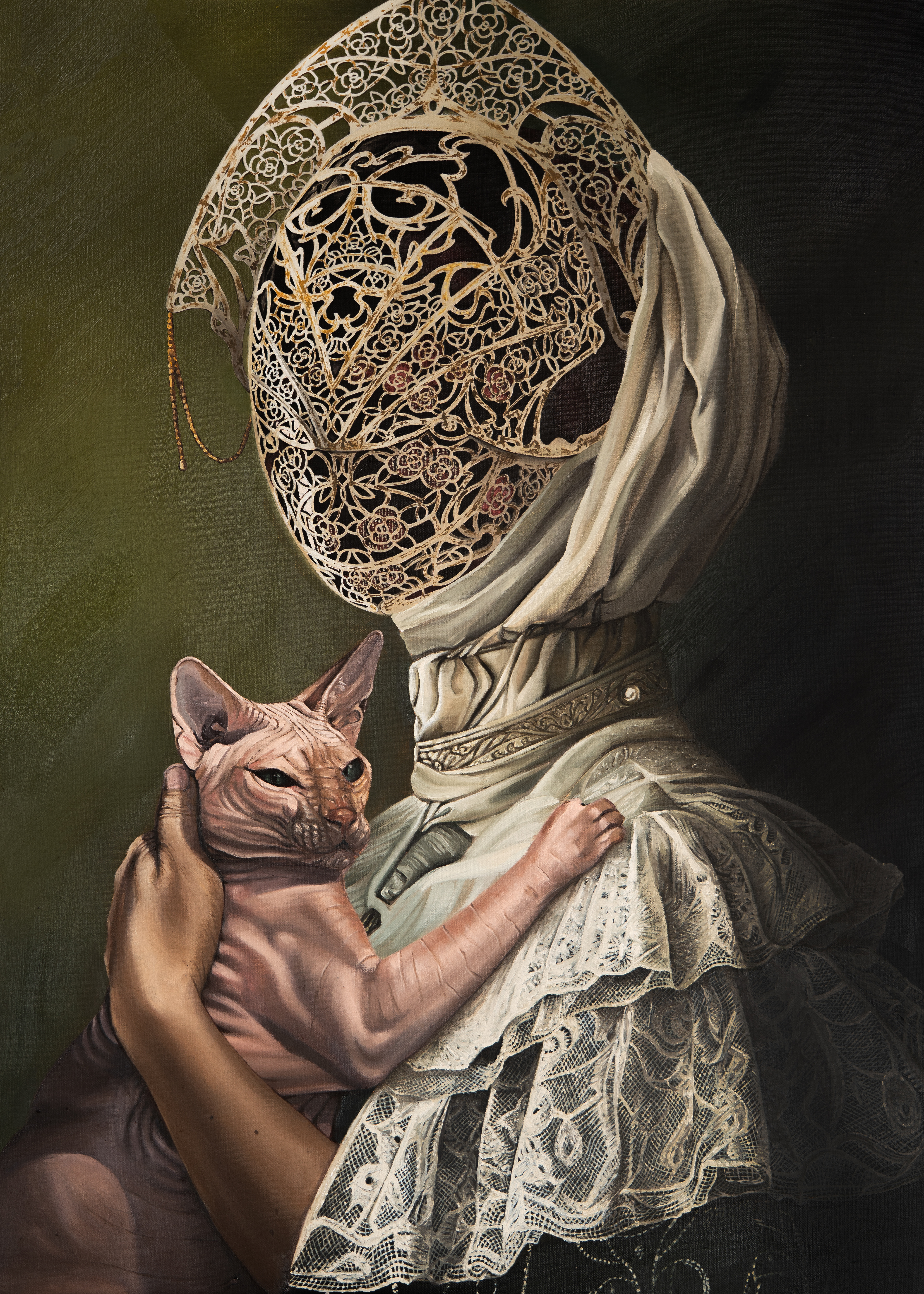 "Onions Have Layers" 70 x 50 cm