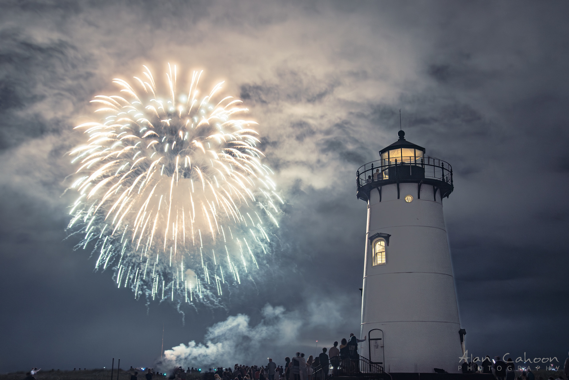 Edgartown Lighthouse Fireworks