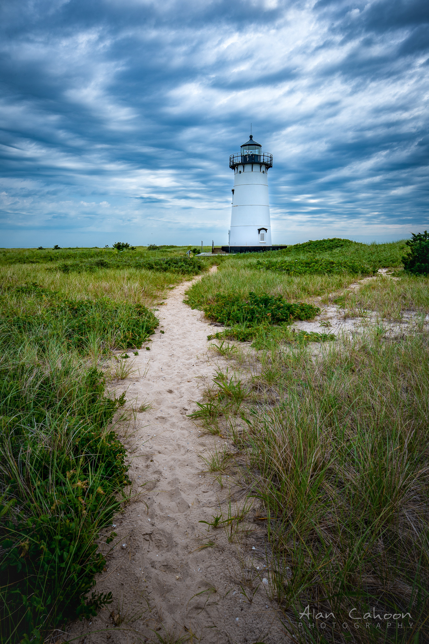 Edgartown Lighthouse with Path